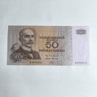 各国外币第106期 无佣金 - 芬兰50马克 1977年