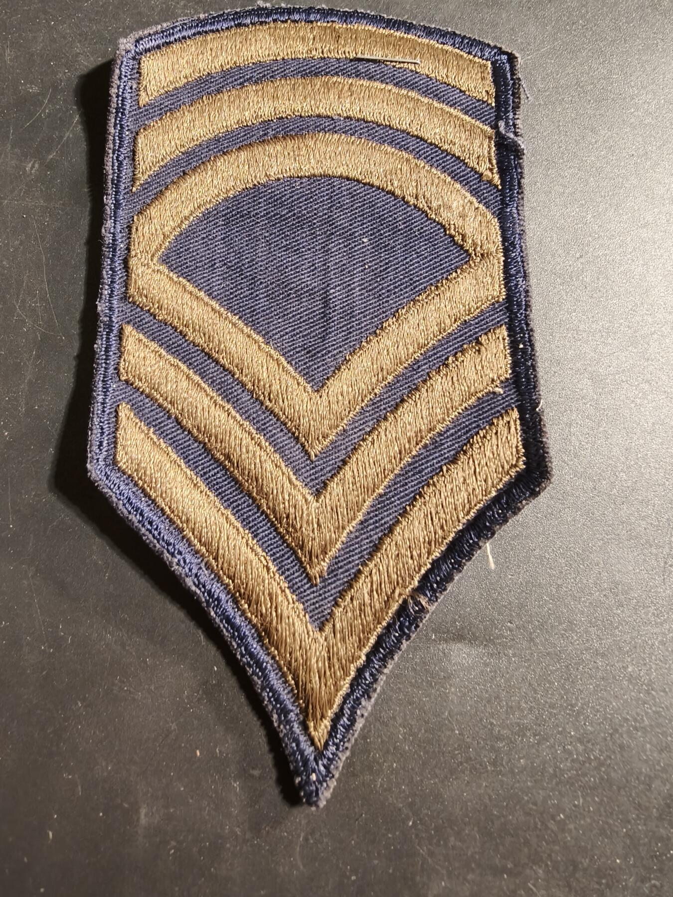 老王徽章第173期 美国陆军一级军士长臂章