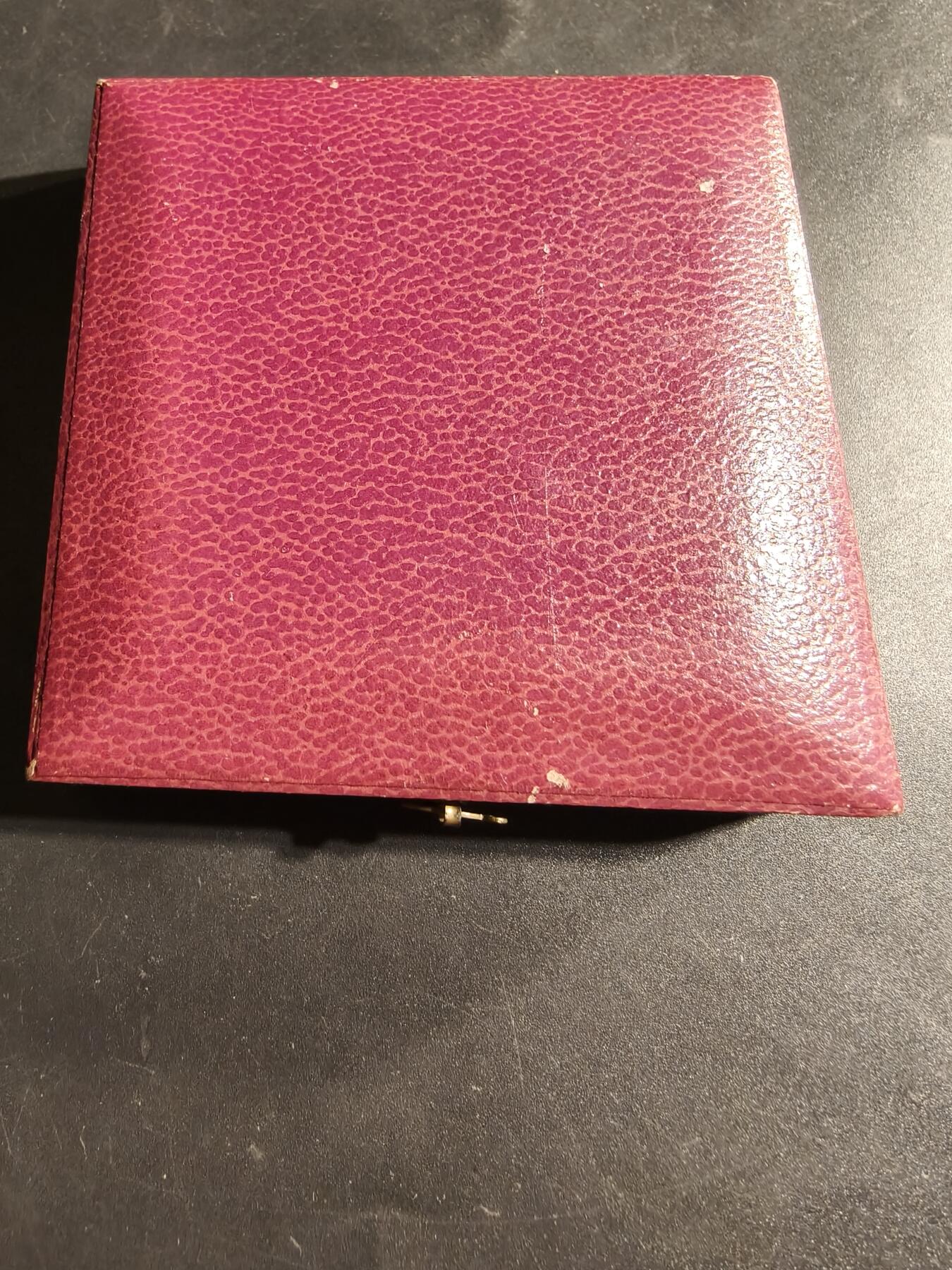 老王徽章第173期 法国橄榄枝女神镀金大银章     950银镀金    原盒美品    直径58mm     重量101.3g