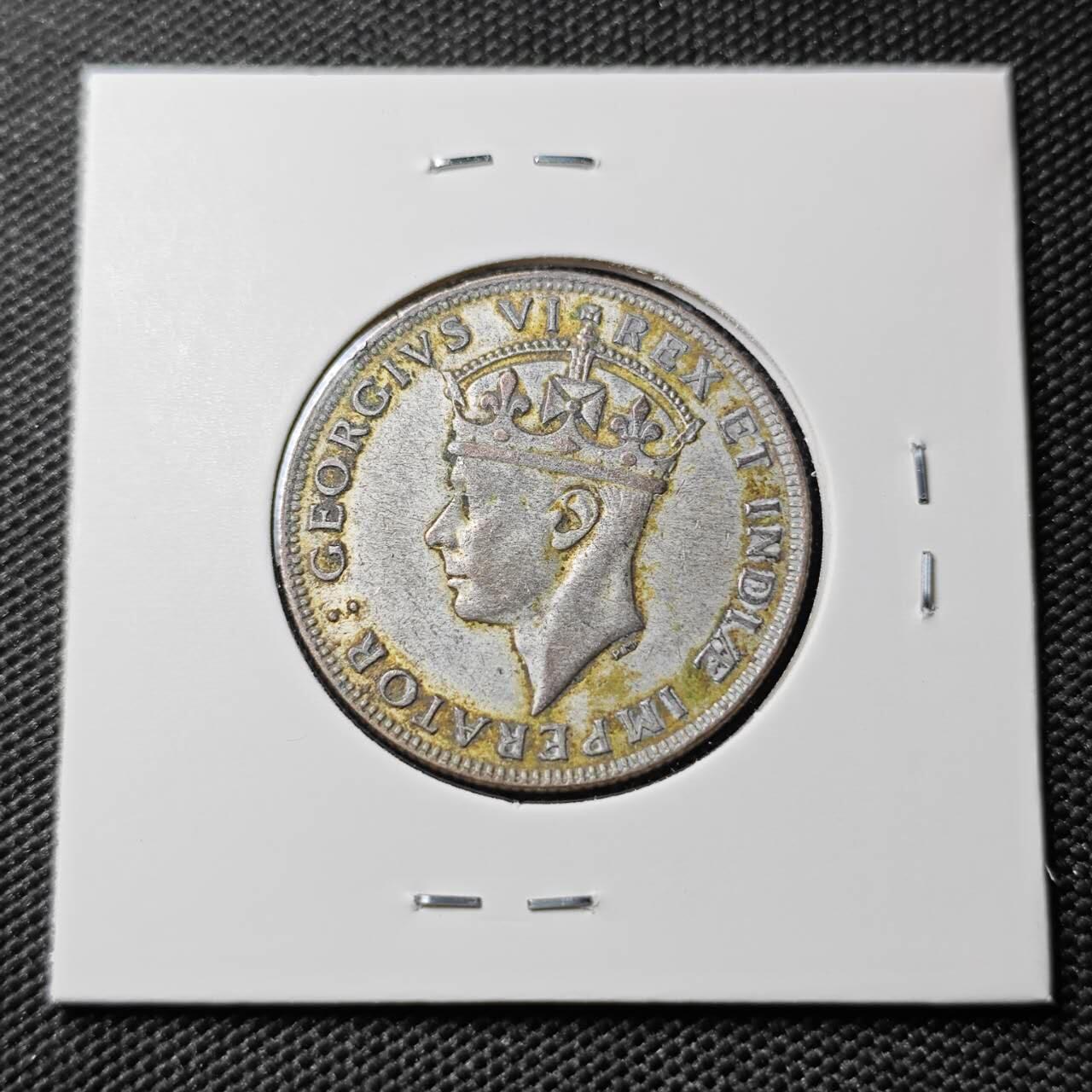 KK钱币收藏小铺 《套币 好品/批量散币专场》  2月预留时间 周末发货  1946英属东非1先令银币