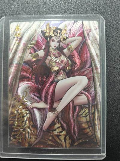 天玑星卡拍第157期《1.5周一截拍》持续收拍收评中 满赠卡需备注 - 【亲签卡】卡德曼 张建东 封神演义 苏妲己 红编019/108 粗闪