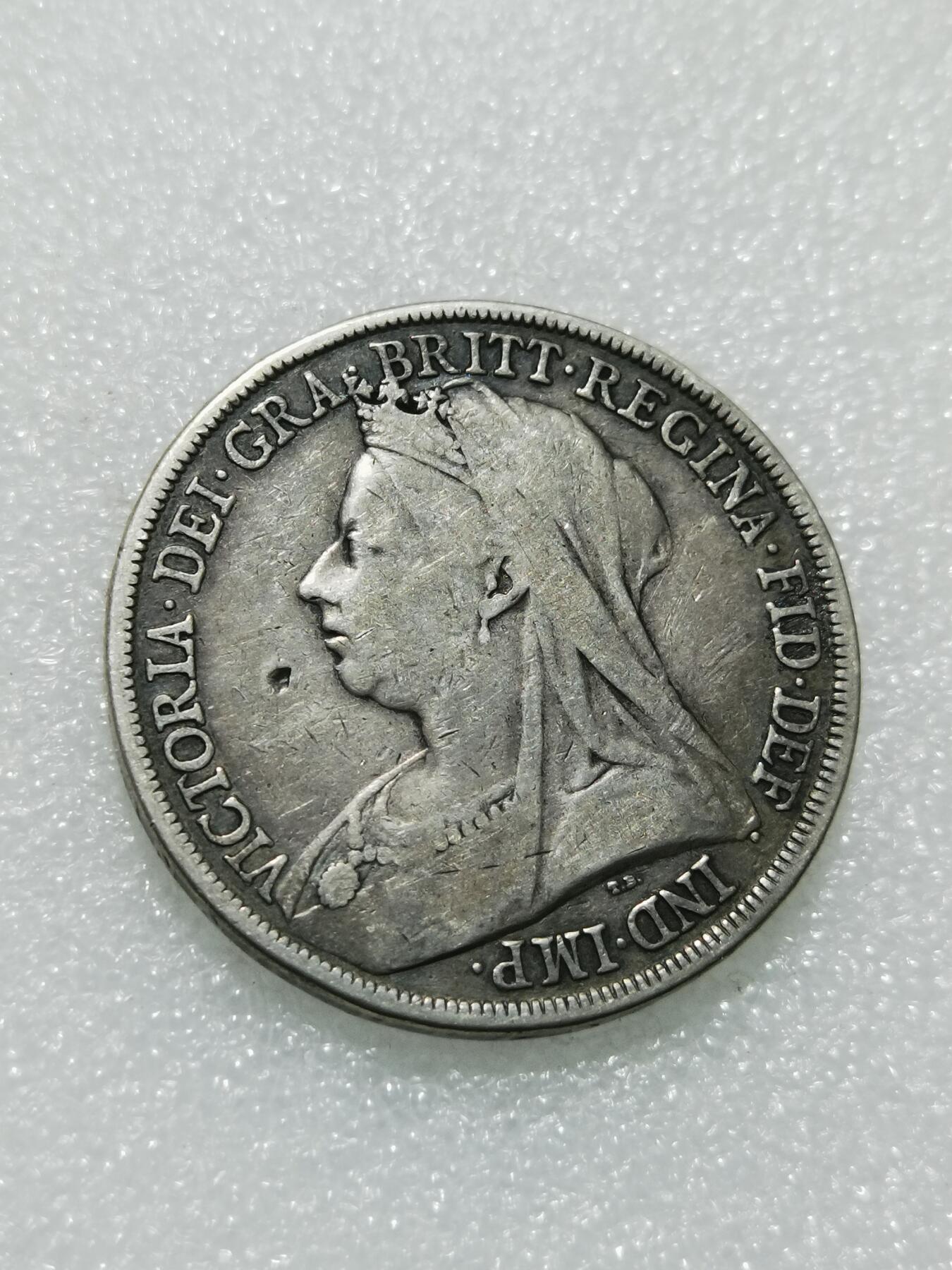 天下钱庄专场欢迎参拍 英国维多利亚披纱马剑银币