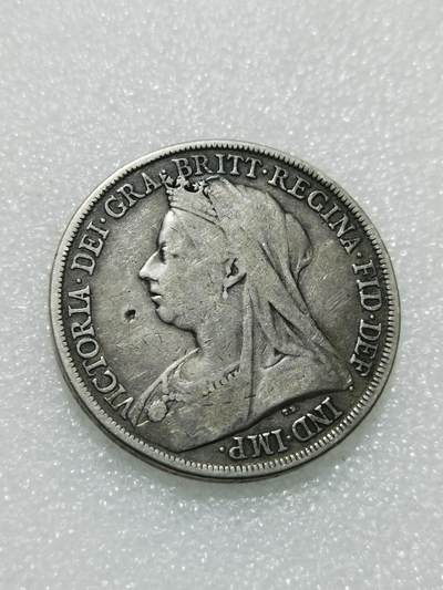 天下钱庄专场欢迎参拍 - 英国维多利亚披纱马剑银币