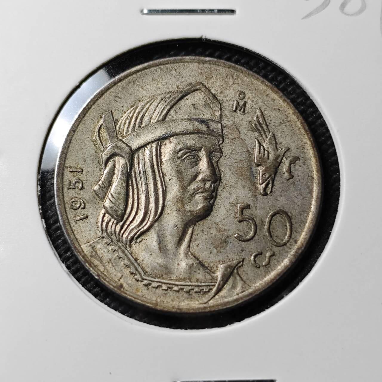 KK钱币收藏小铺 《套币 好品/批量散币专场》  2月预留时间 周末发货  墨西哥50分银币