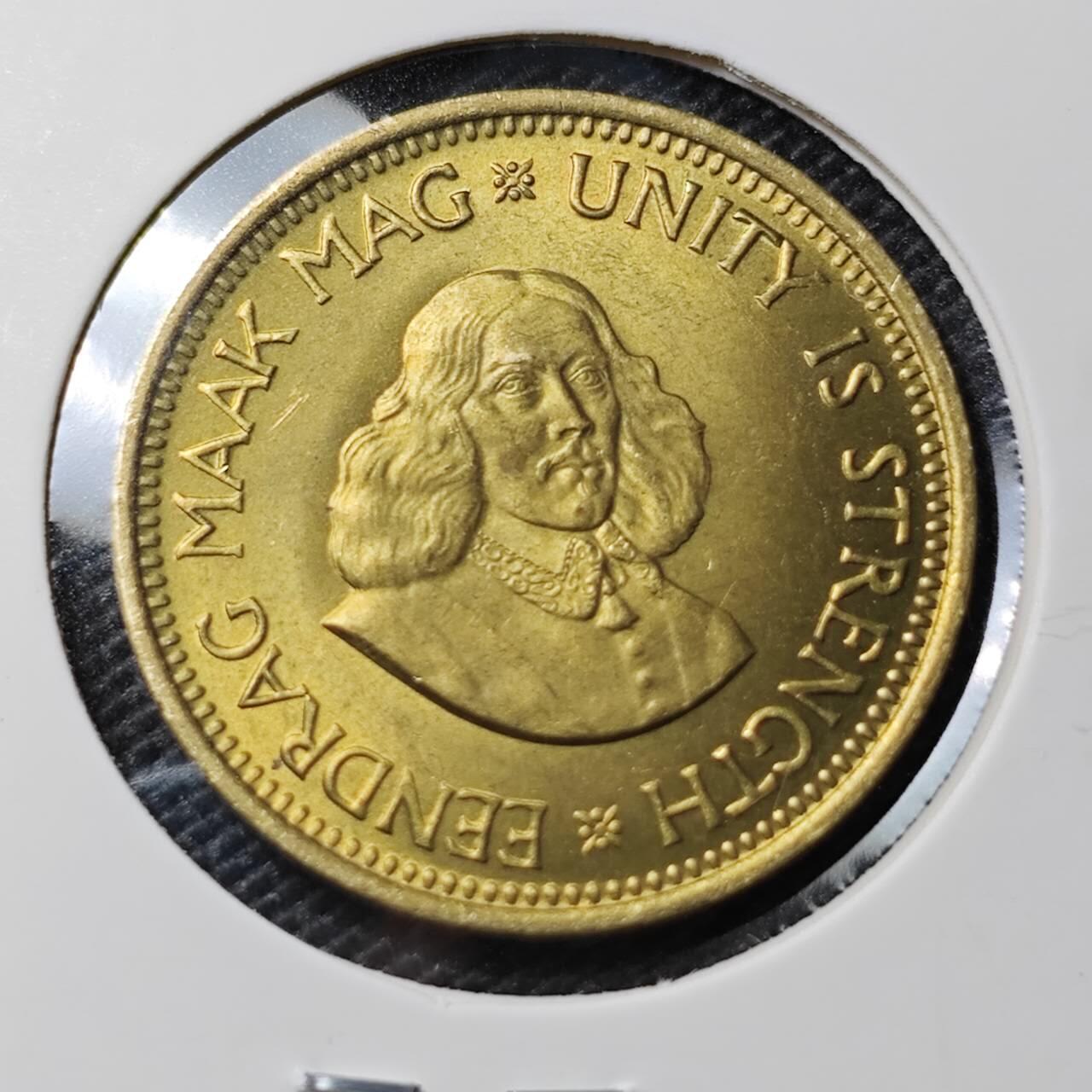 KK钱币收藏小铺 《套币 好品/批量散币专场》  2月预留时间 周末发货  1964南非1*2分铜币 好品