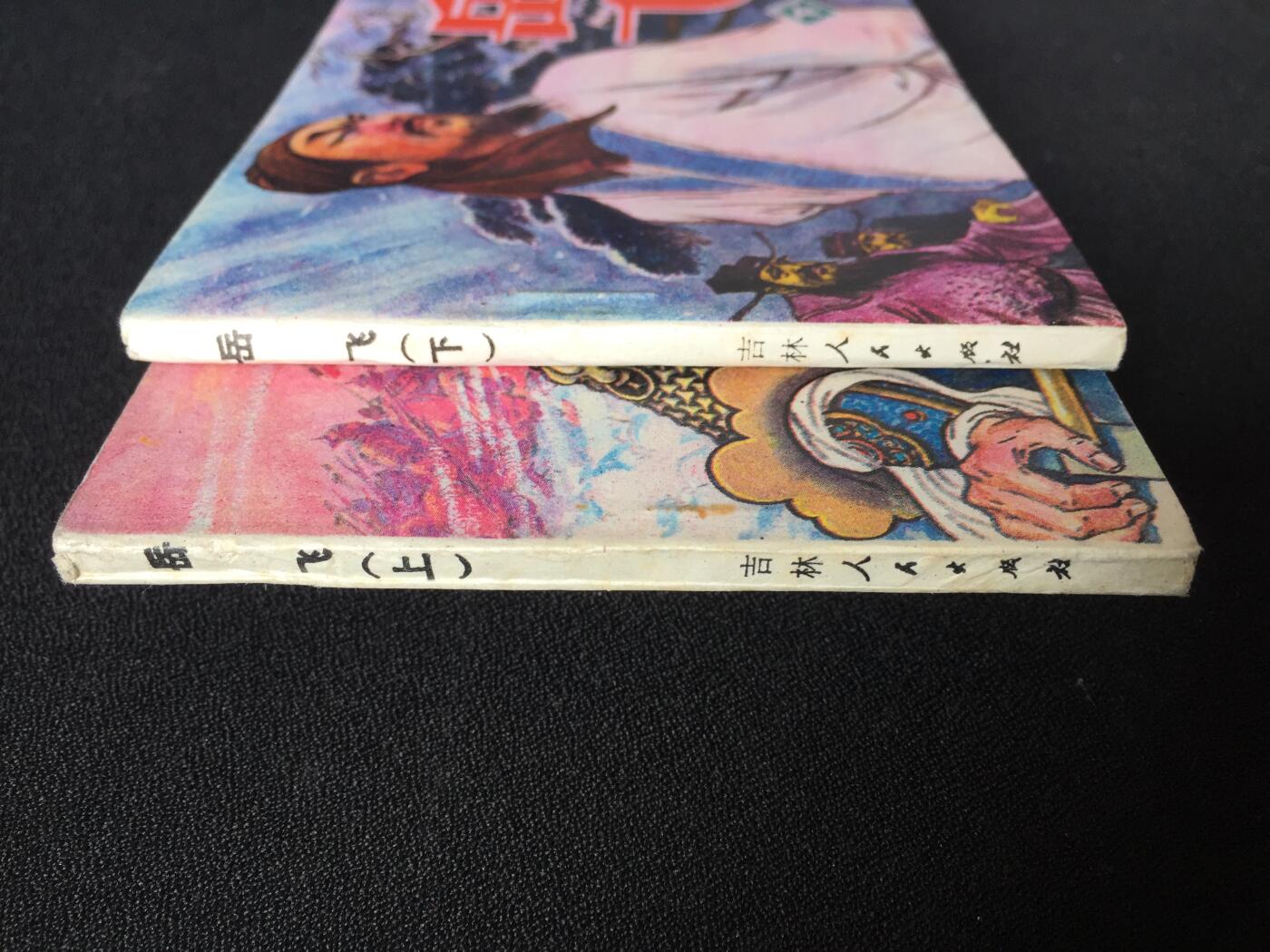 	 岳飞（上下）WDL003▇【封底浅灰色圆点是相机镜头导致】清书！不计成本！给钱就卖！