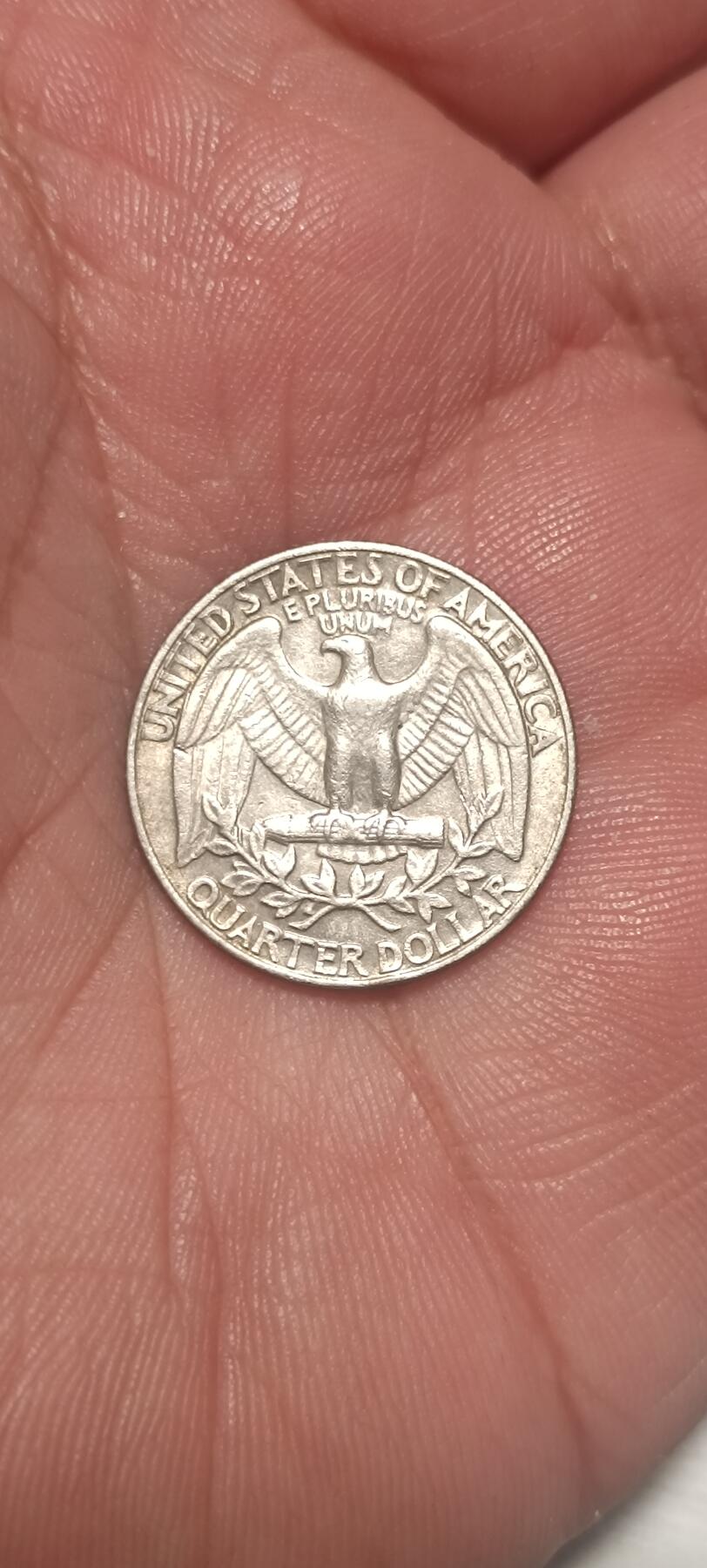 万国钱币阁第一场【元旦场】 美国1990年华盛顿25美分硬币