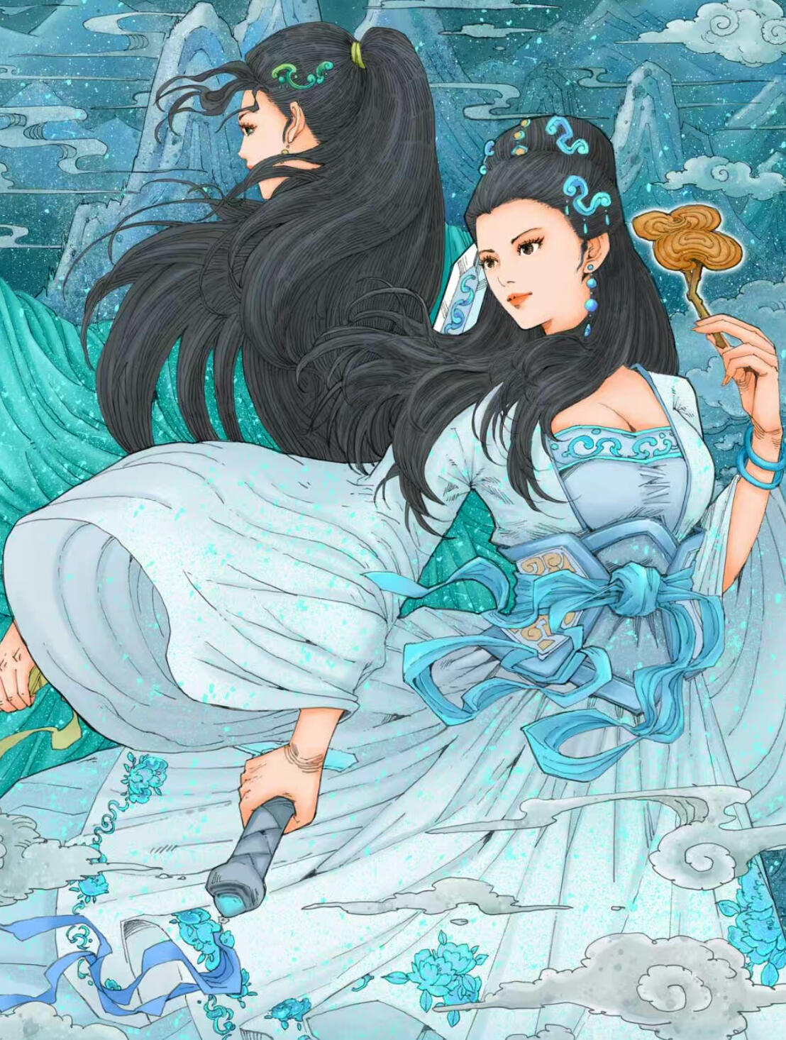 【小花瓣艺术文创】白蛇传 《盗仙草》收藏卡