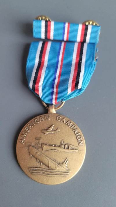 嘉宝良覃世界勋赏第21期拍卖 - 美国二战美洲服役奖章