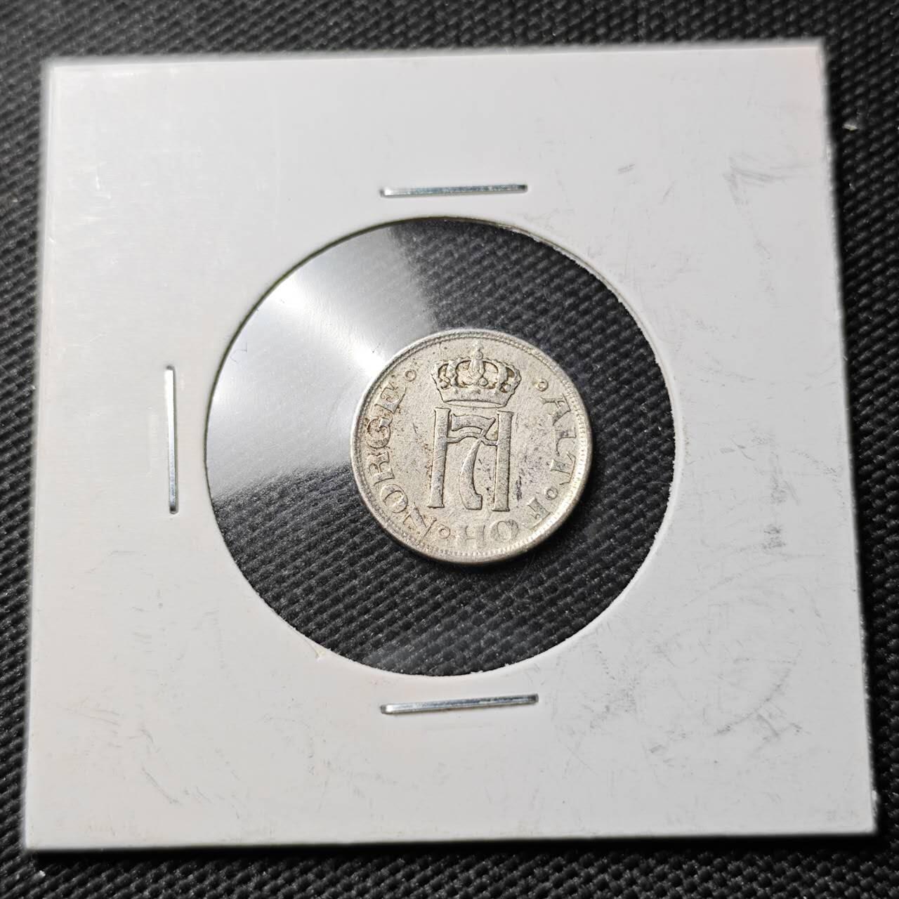 KK钱币收藏小铺 《套币 好品/批量散币专场》  2月预留时间 周末发货  1917挪威10欧尔银币