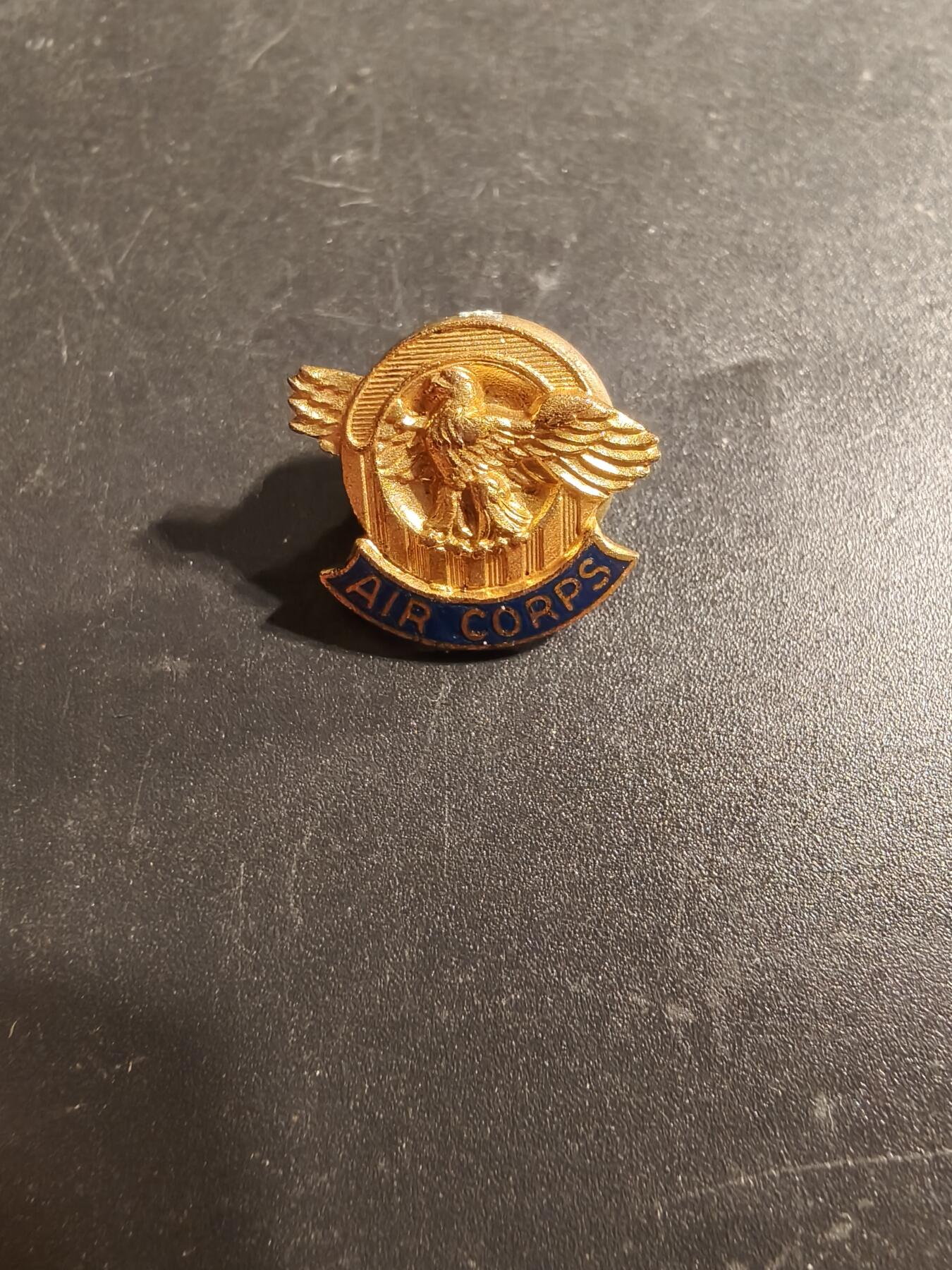 老王徽章第173期 美国二战陆军航空兵证章    铜质珐琅