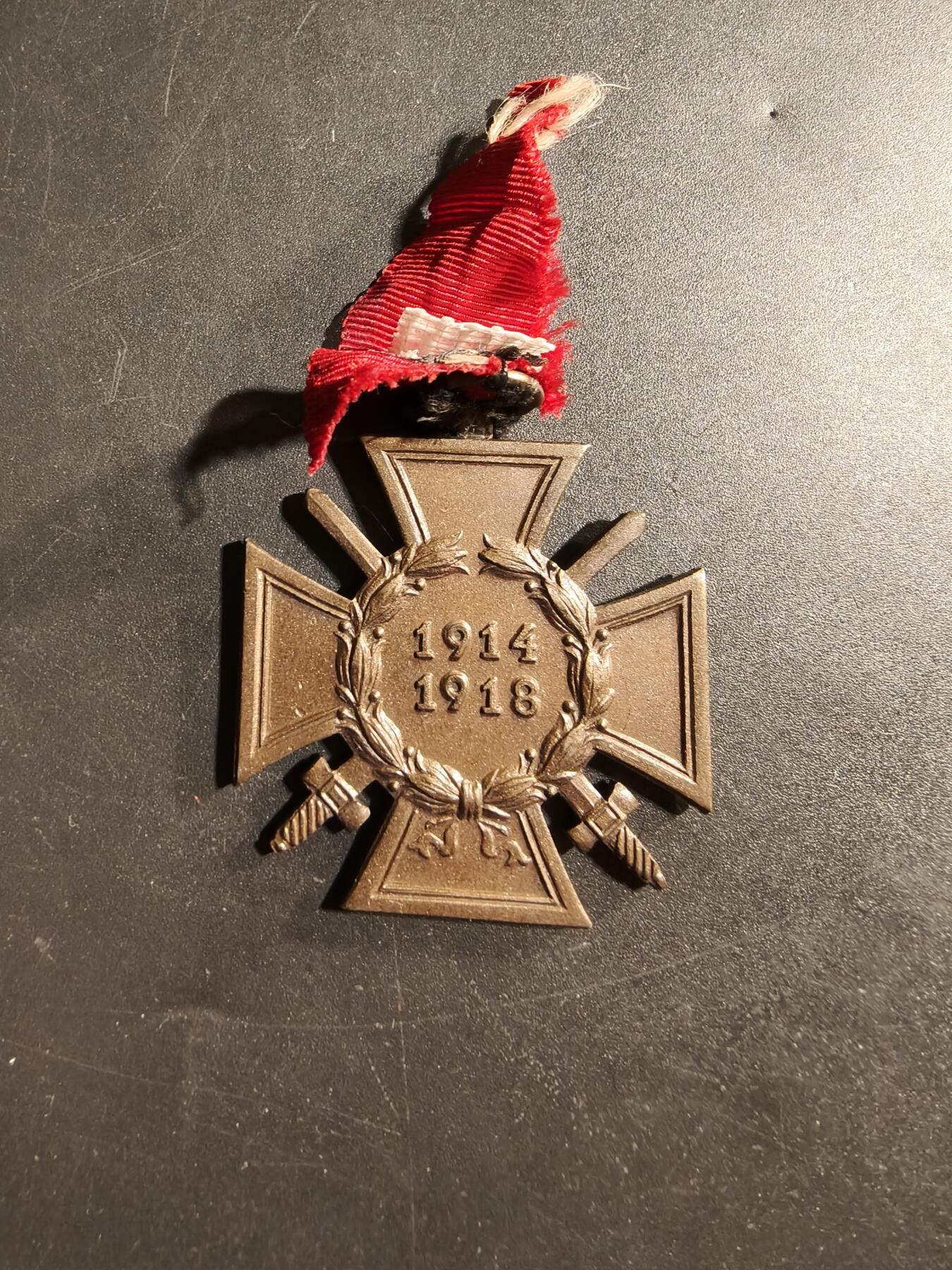 老王徽章第173期 德国一战兴登堡十字奖章    W.K.厂标