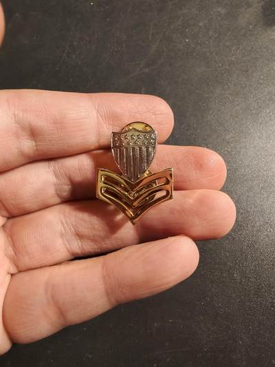 老王徽章第173期 - 美国海岸警备队一级军士领章