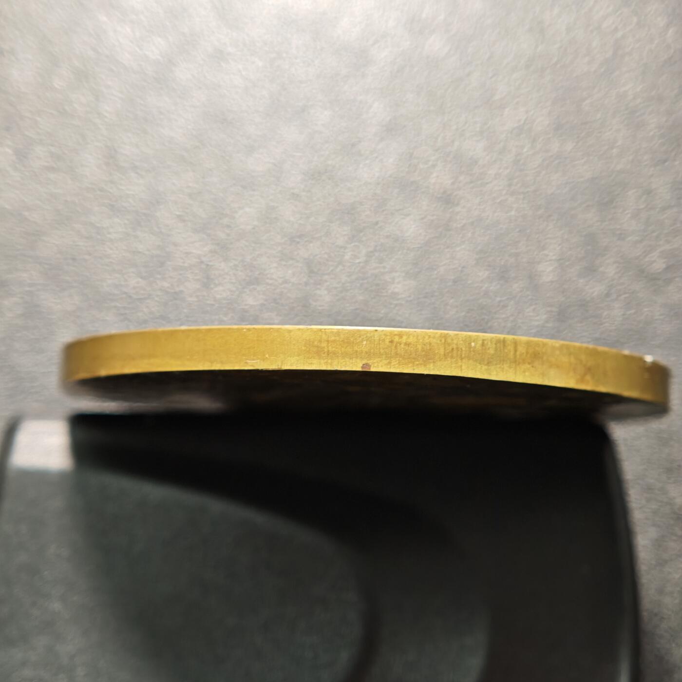 【德藏】世界币章拍卖第160期 1898年 瑞士纳沙泰尔联邦成立50周年纪念铜章 直径约：48.4mm；重约：51.9g