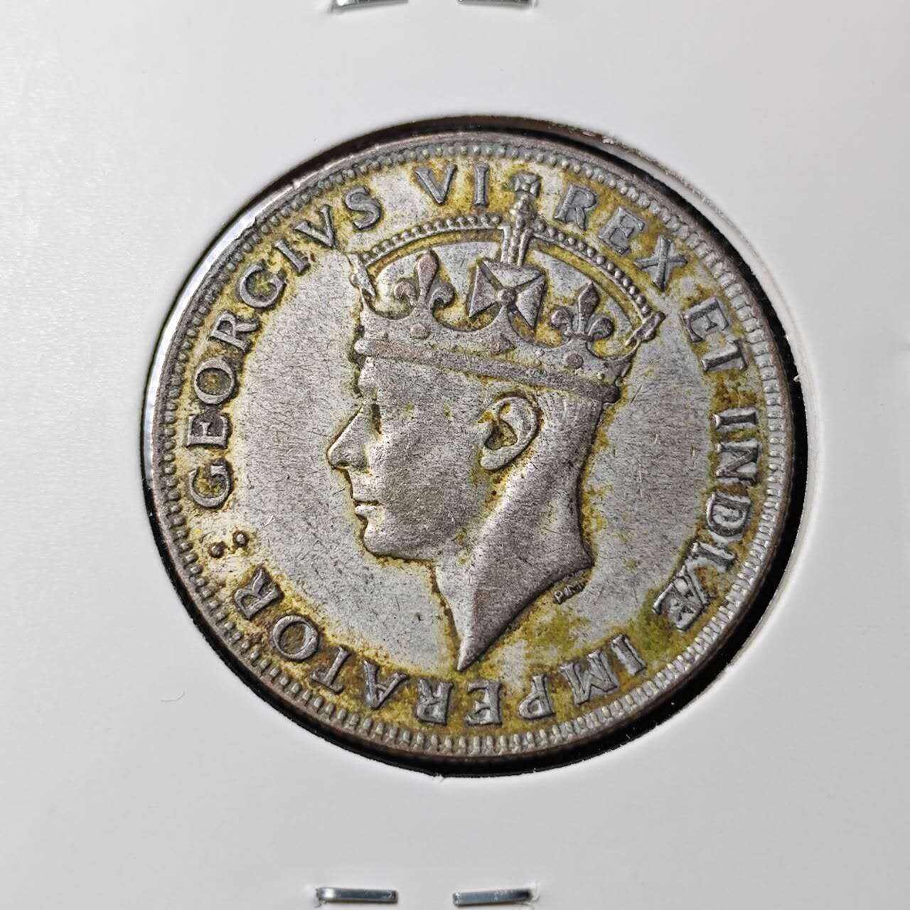 KK钱币收藏小铺 《套币 好品/批量散币专场》  2月预留时间 周末发货  1946英属东非1先令银币