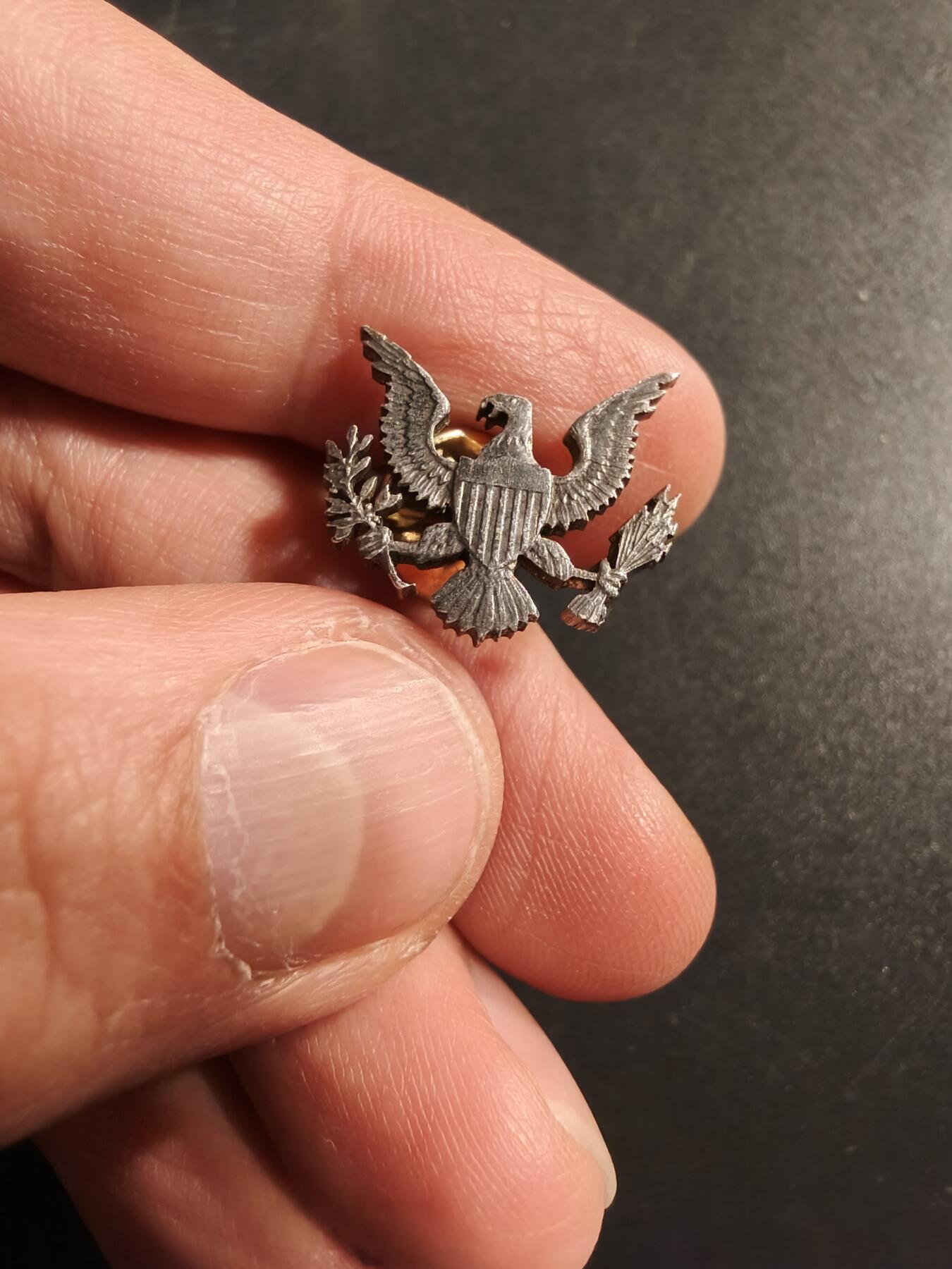 老王徽章第173期 美国空军大檐帽帽徽证章