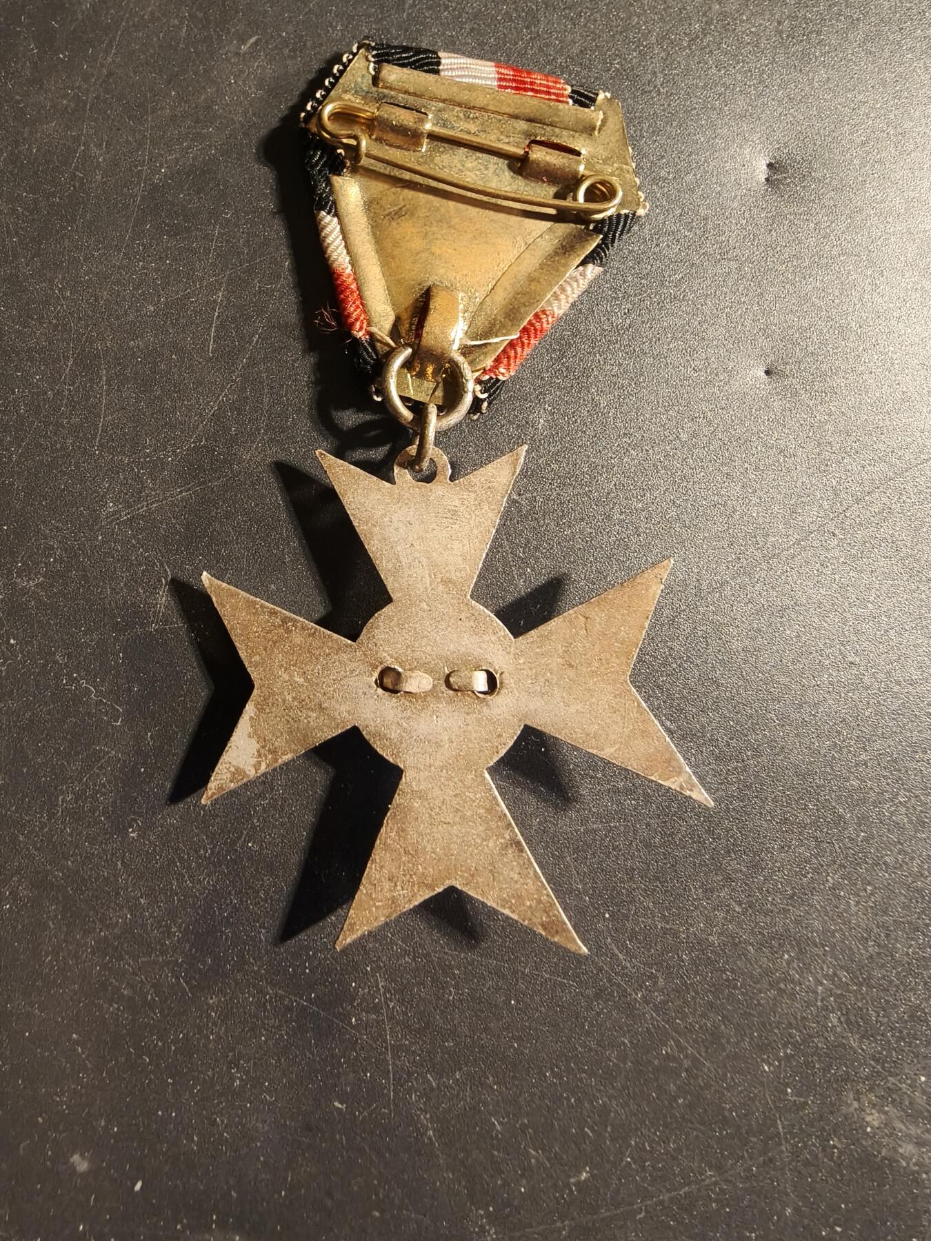 老王徽章第173期 德国一战老兵协会25周年服务十字奖章
