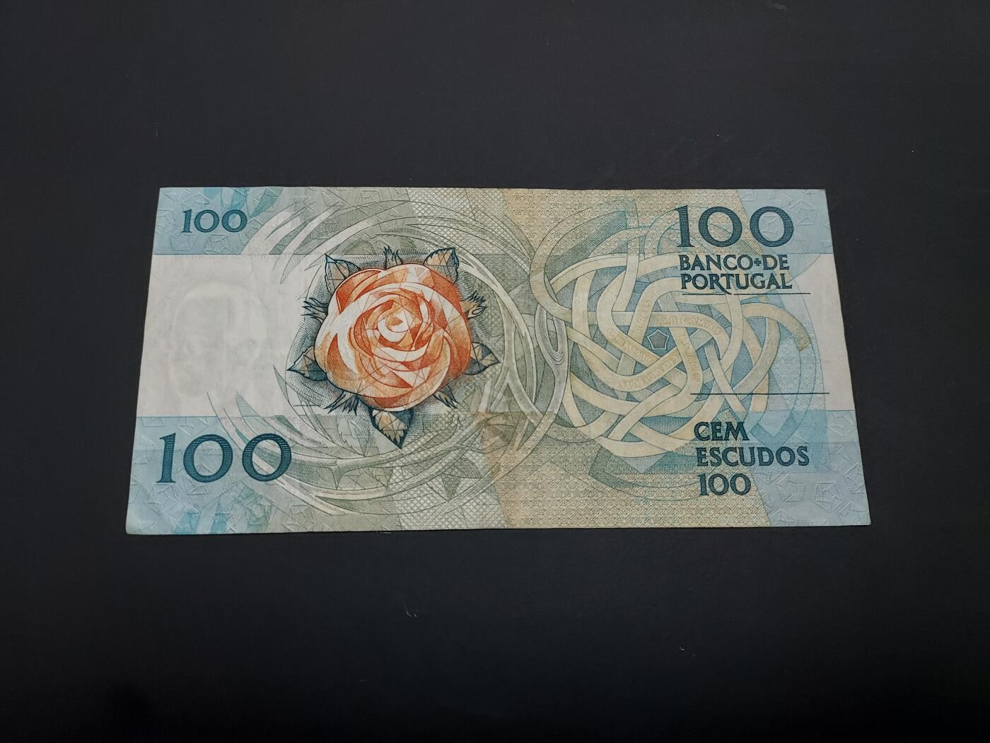 博彦收藏   1月10日 8点 钱币专场 全场包邮 葡萄牙 100 元 流通品