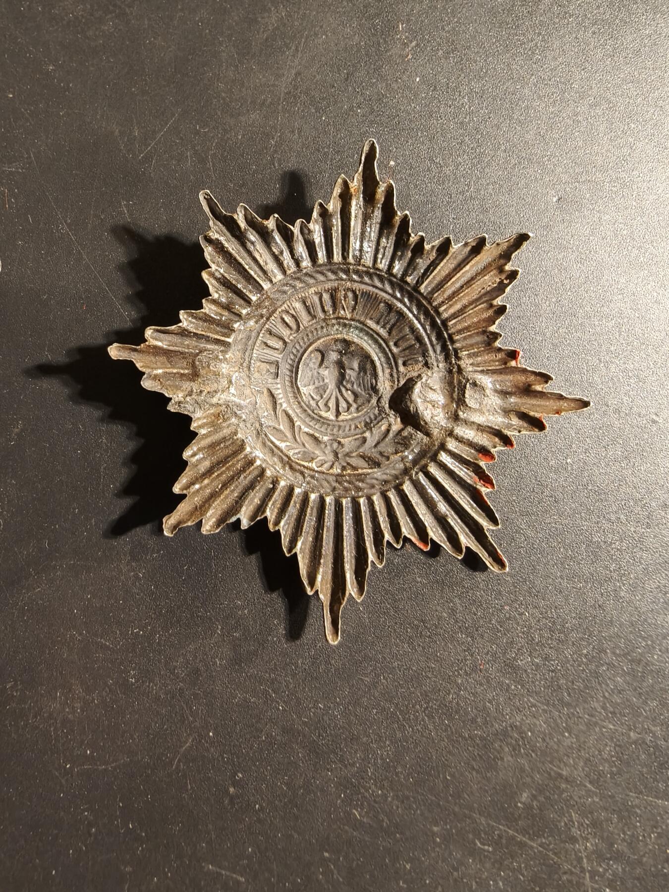 老王徽章第173期 德国普鲁士近卫军帽徽