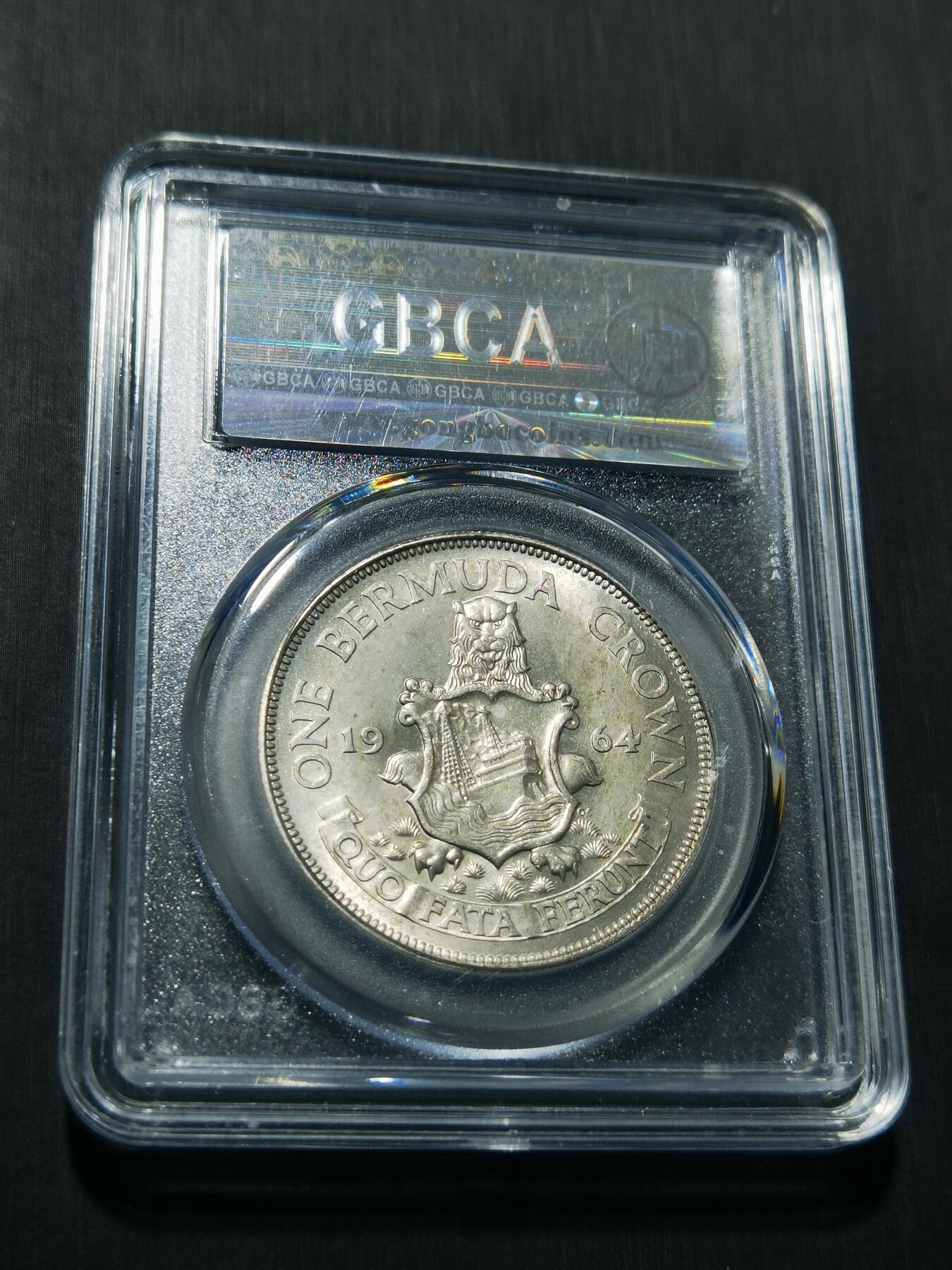 天下钱庄专场欢迎参拍 英属百慕大群岛银币