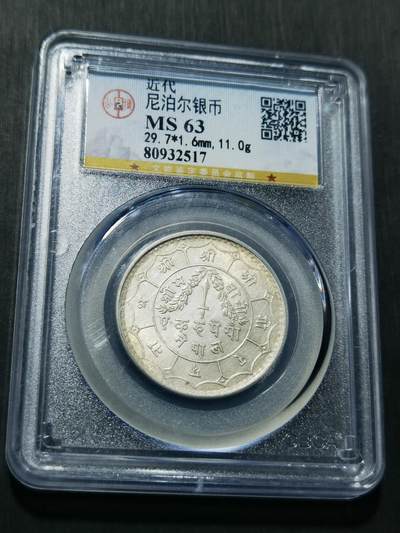 天下钱庄专场欢迎参拍 - 尼泊尔银币