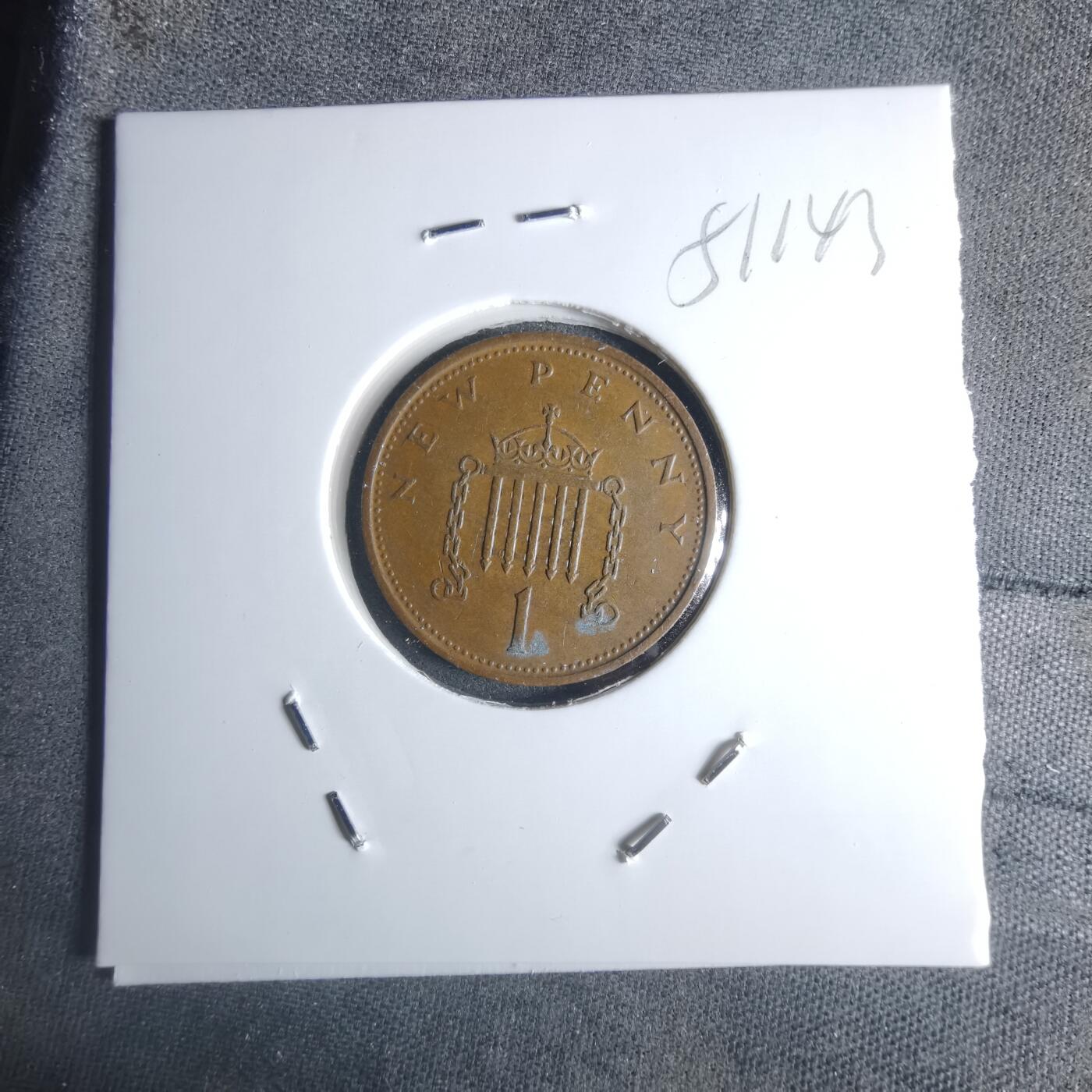 沼泽如烟--第951场 英国1978年1便士