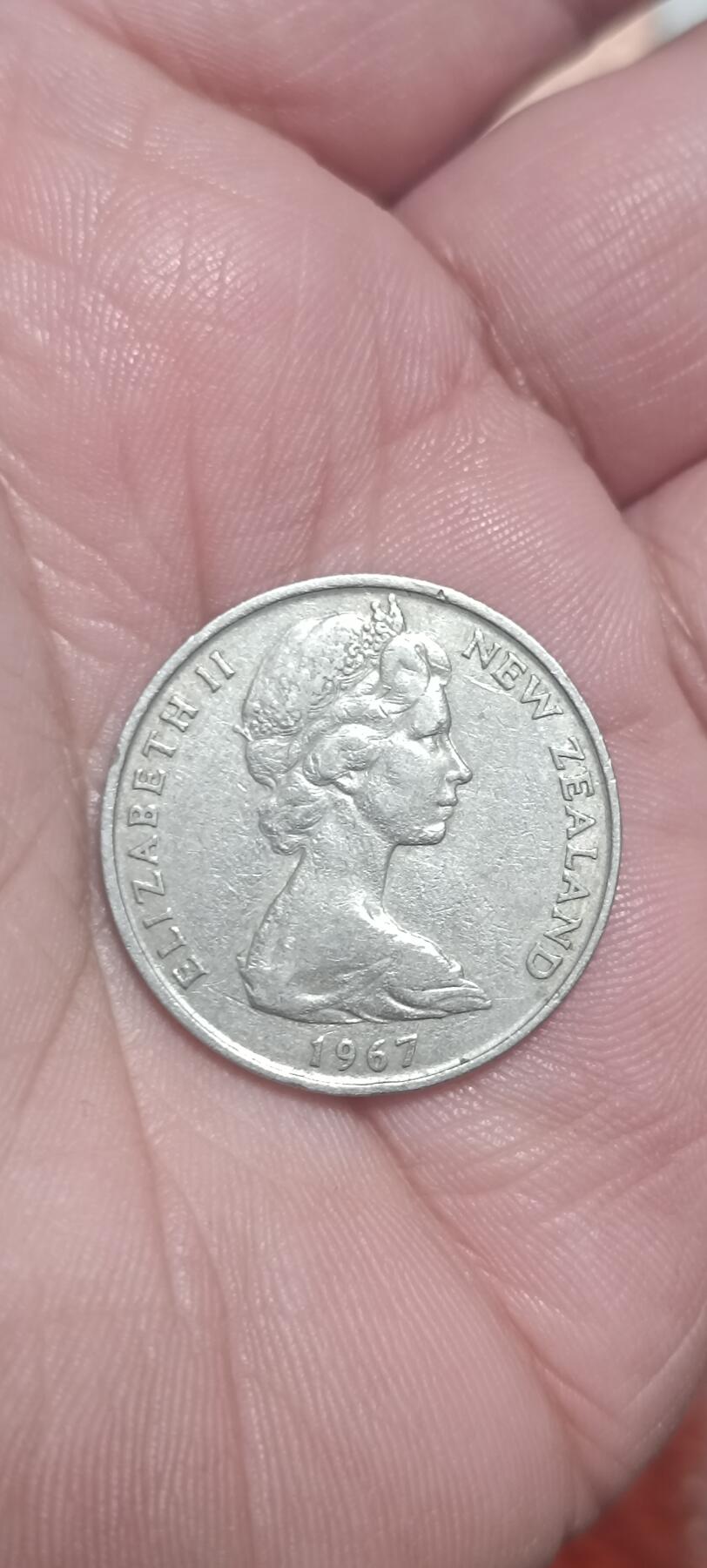 万国钱币阁第一场【元旦场】 新西兰20分硬币