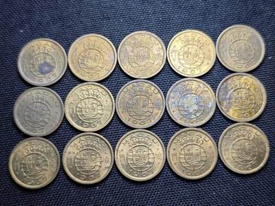 KK钱币收藏小铺 《套币 好品/批量散币专场》  2月预留时间 周末发货 -  澳门5仙铜币一组15枚