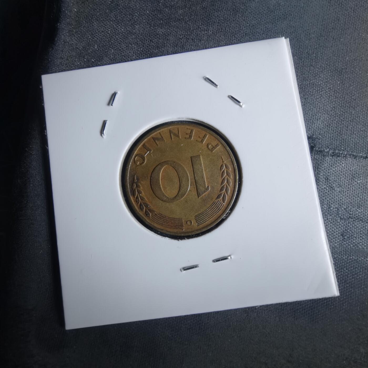 沼泽如烟--第951场 德国1950年10芬尼