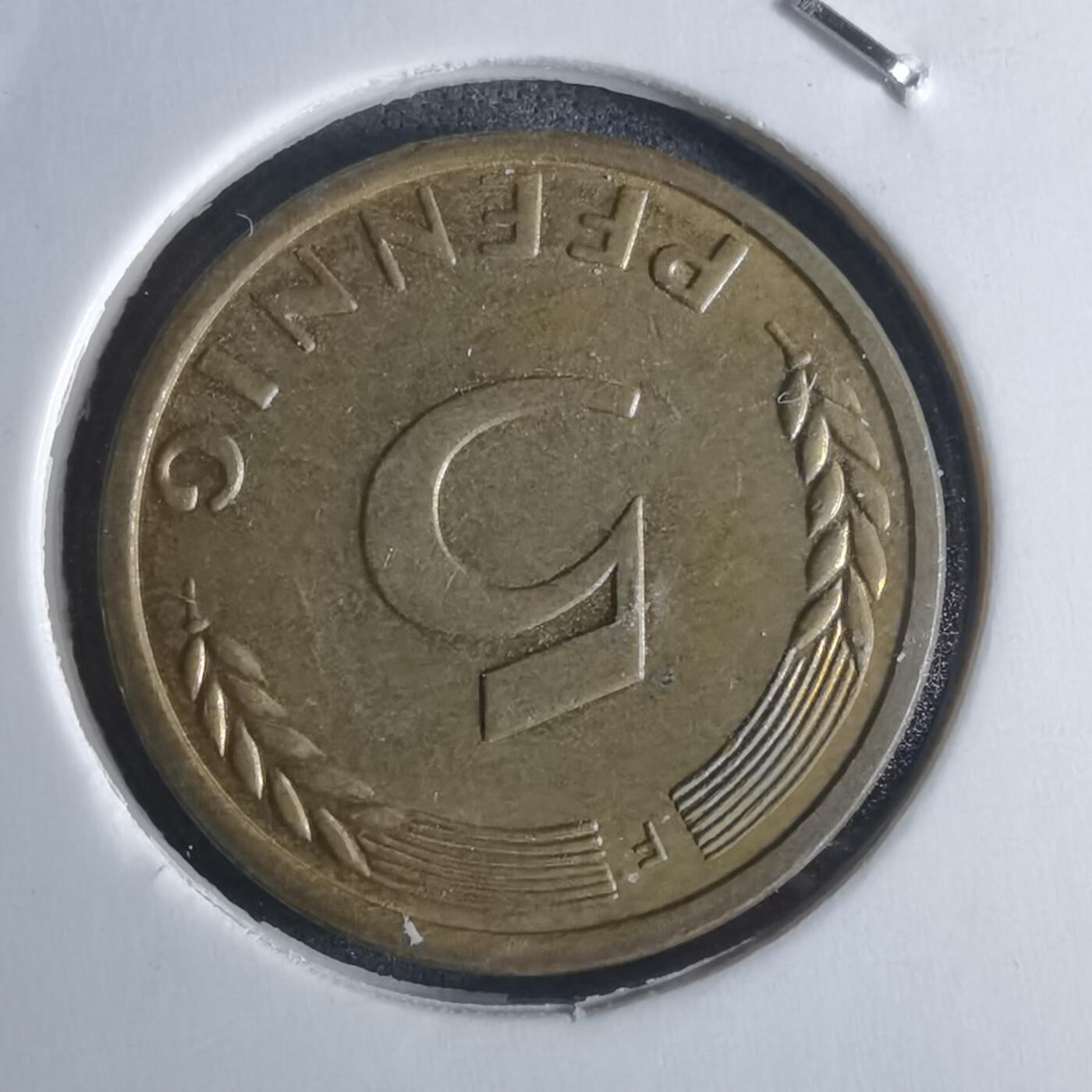 沼泽如烟--第951场 德国1950年5芬尼