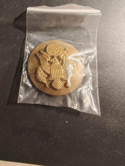 老王徽章第173期 - 美国陆军大檐帽帽徽