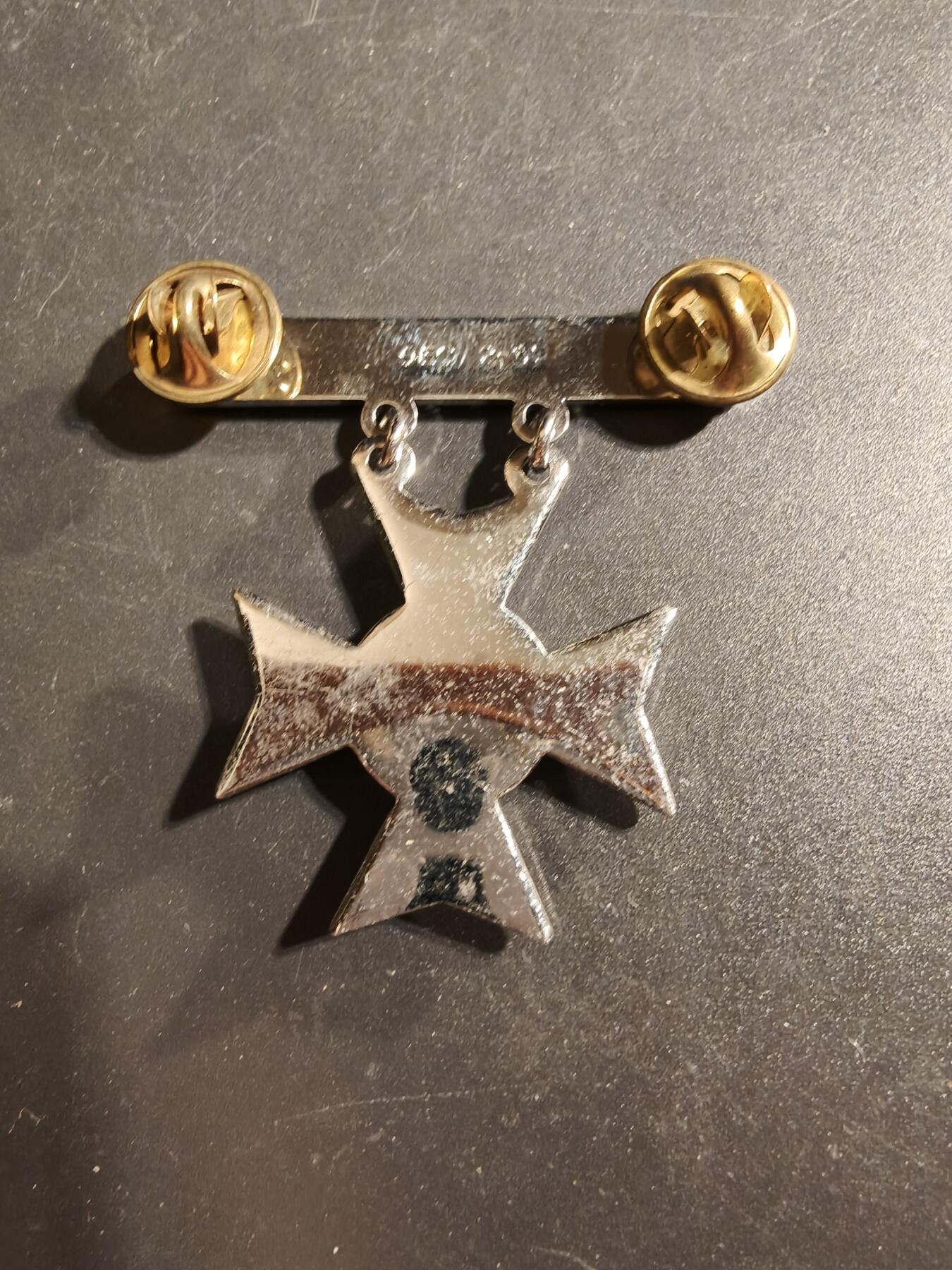 老王徽章第173期 美国海军陆战队步枪精确射手技能章     带厂标