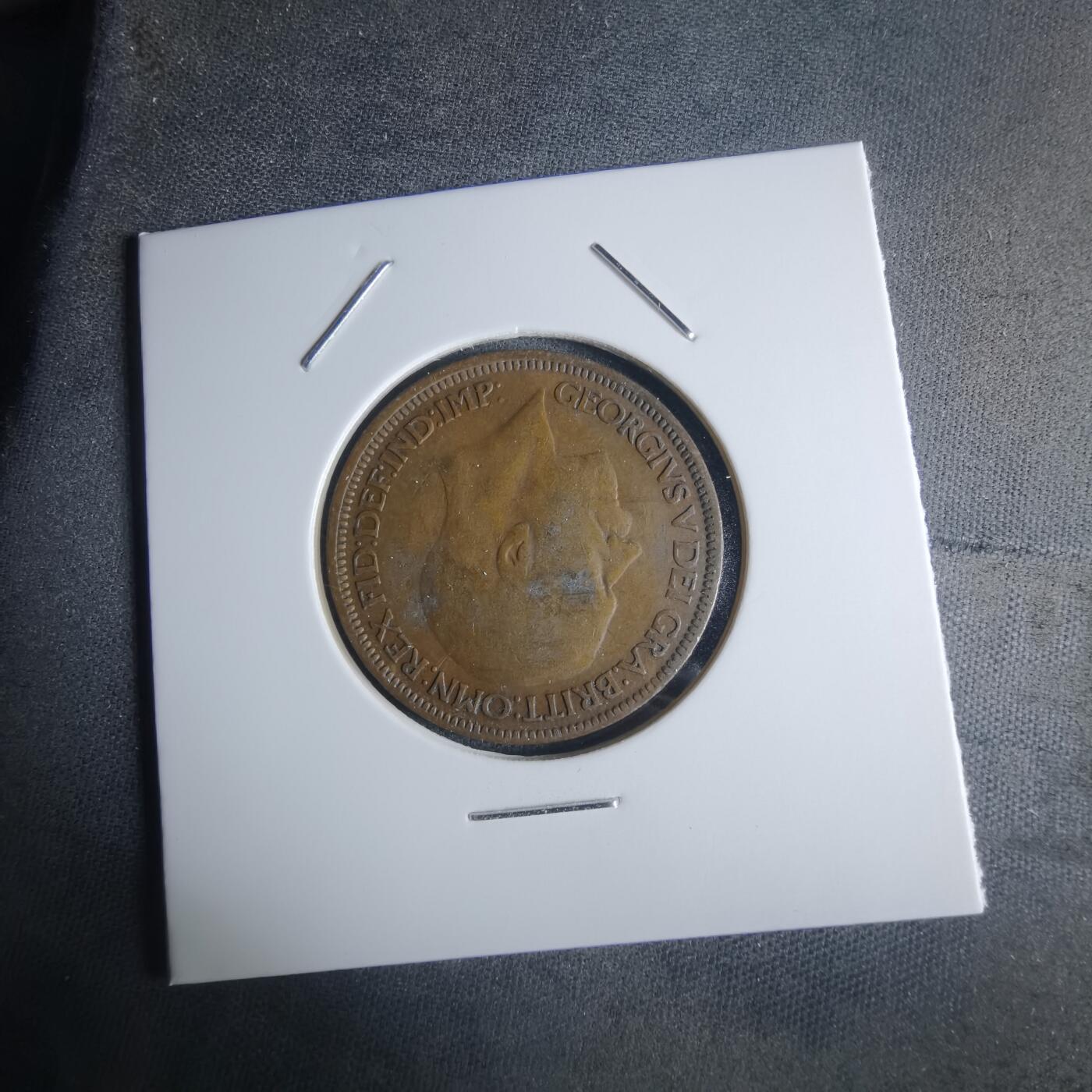 沼泽如烟--第951场 英国1927年半便士