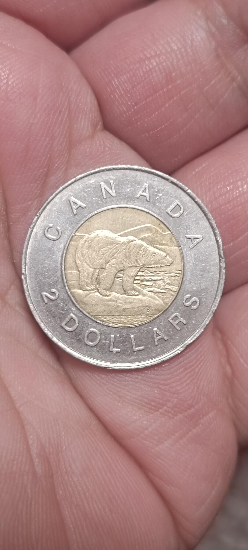 万国钱币阁第一场【元旦场】 加拿大双色2元钱币