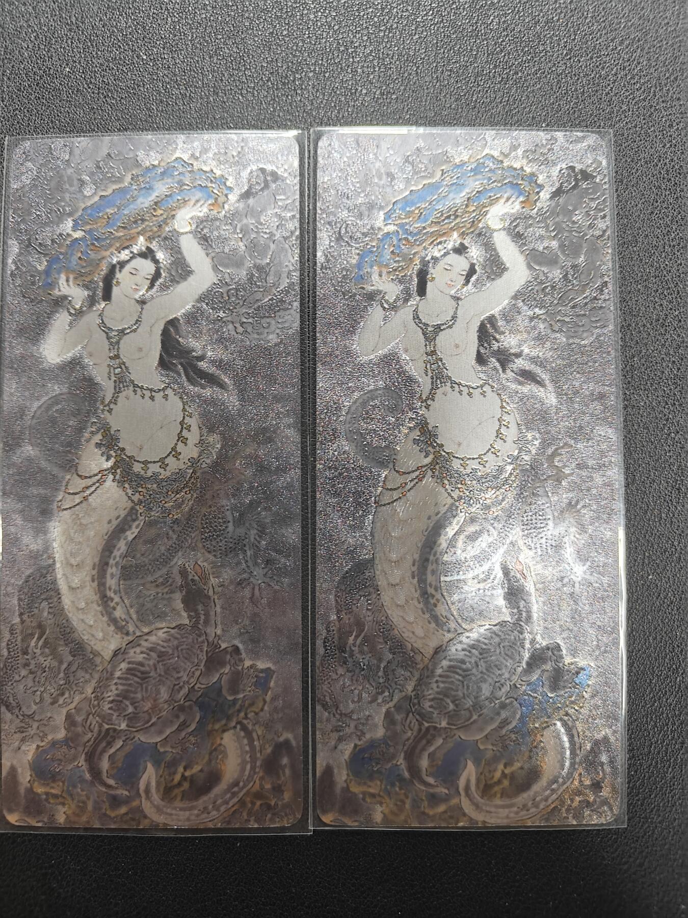 天玑星卡拍第157期《1.5周一截拍》持续收拍收评中 满赠卡需备注 九轩李云中异形粗闪卡女娲补天 2张