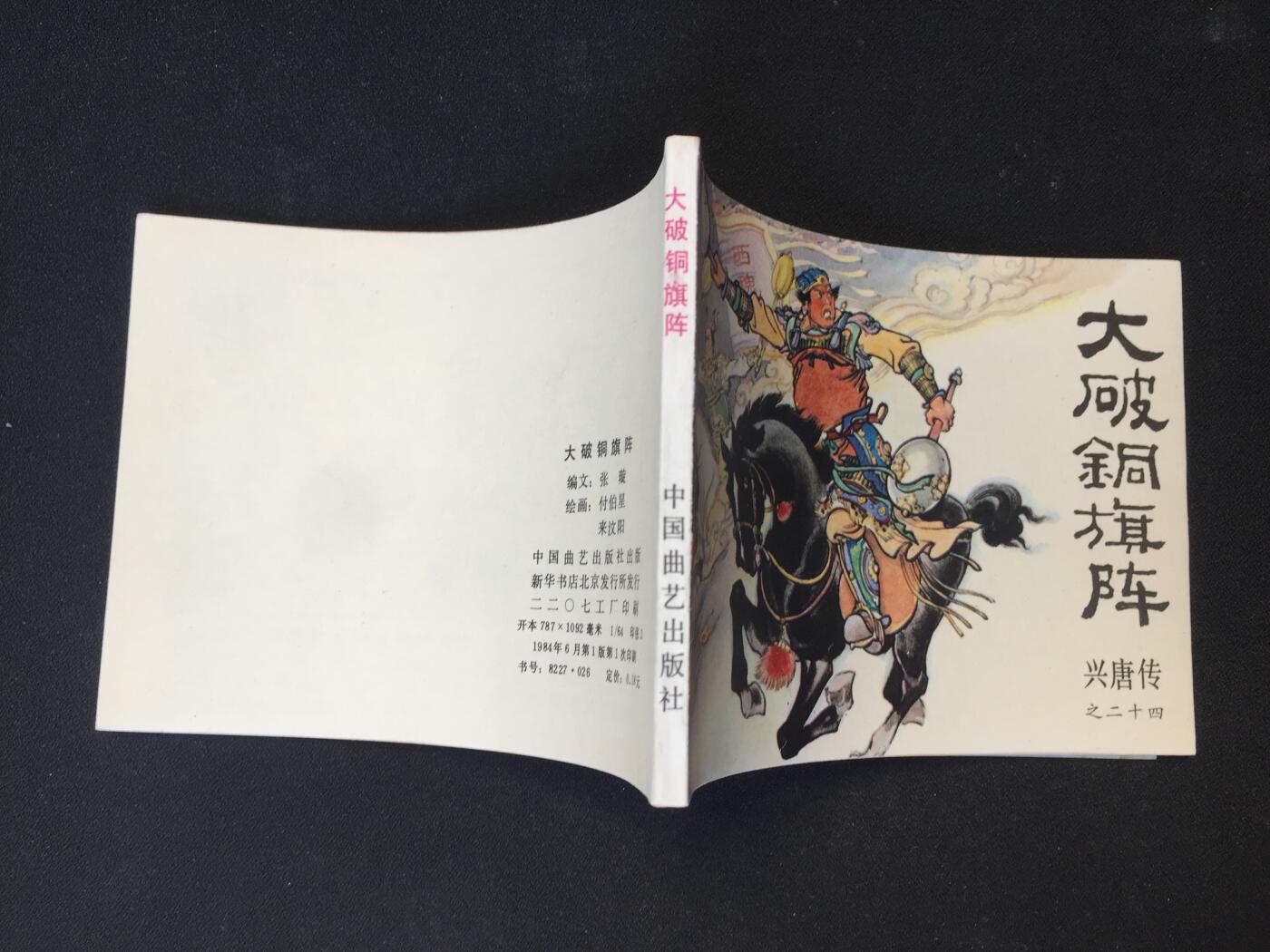 大破铜旗阵▁▂▃▅▆▇6DT783【封底浅灰色圆点是相机镜头导致】