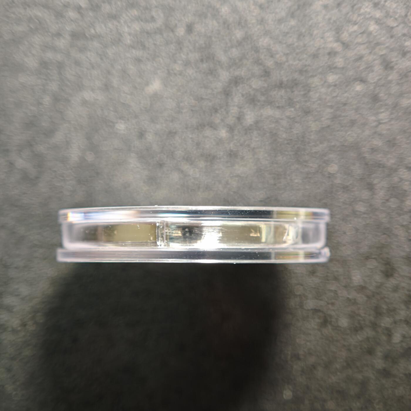 【德藏】世界币章拍卖第160期 发行量极少 2018年 德国地球气候带-亚热带聚合环5欧元精制镍币 原盒 直径约：27.25mm；重约：9g