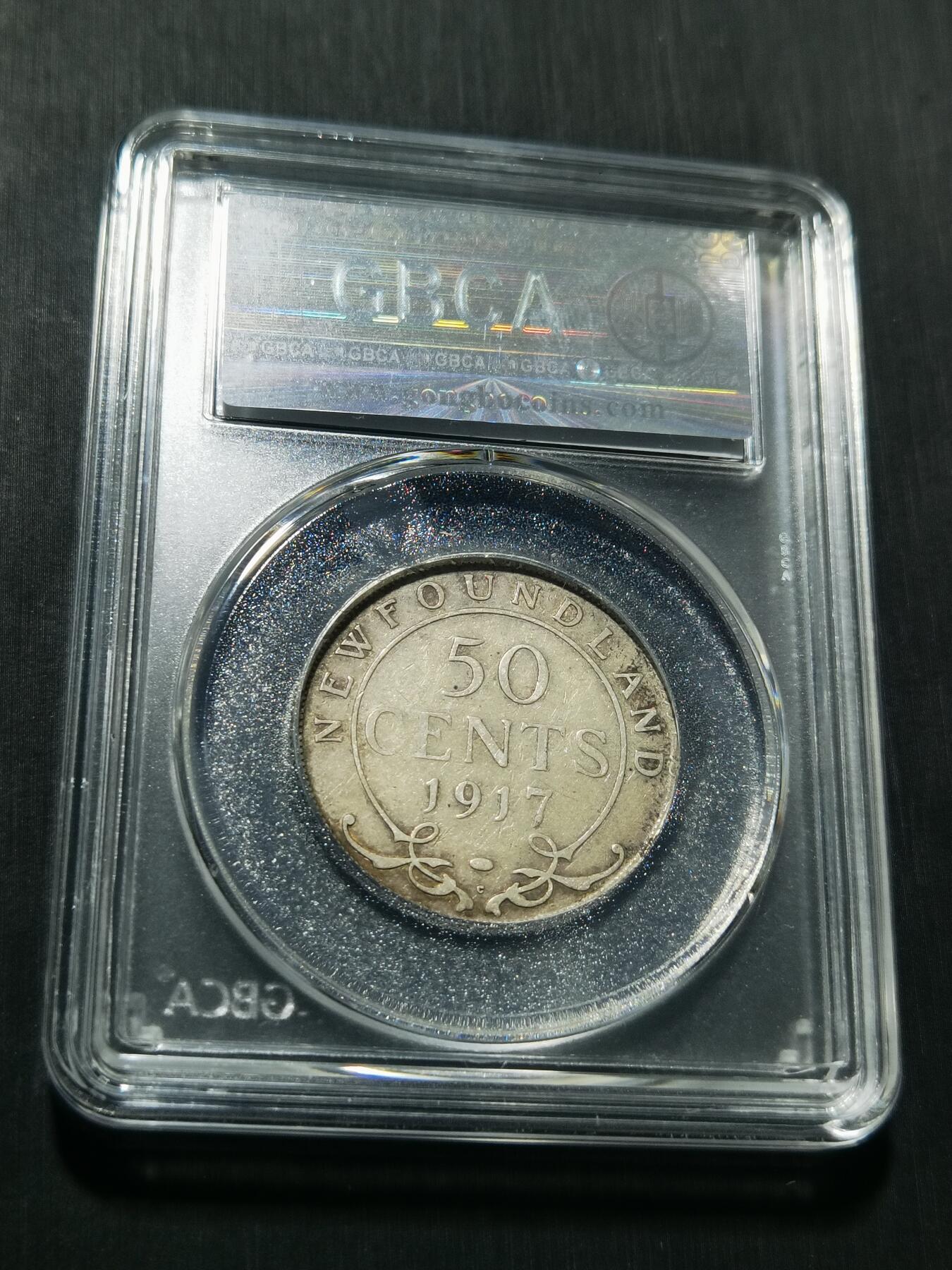 天下钱庄专场欢迎参拍 英属纽芬兰银币