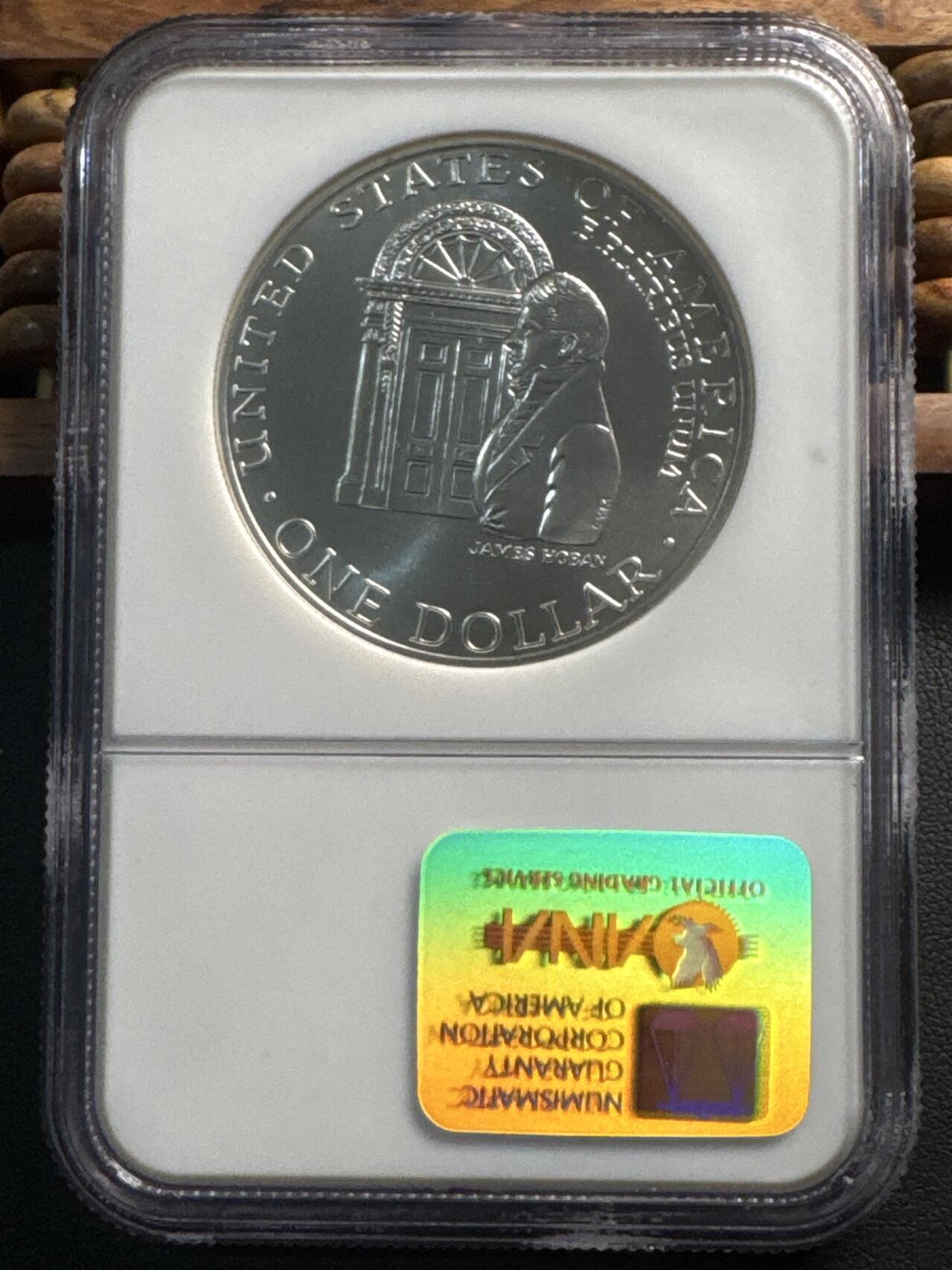 ❤️【币观天下】❤️ 第337期钱币拍卖- 2026.1.2周五晚上6点半场-长期征集拍品 1992年美国白宫精制银币NGC MS69