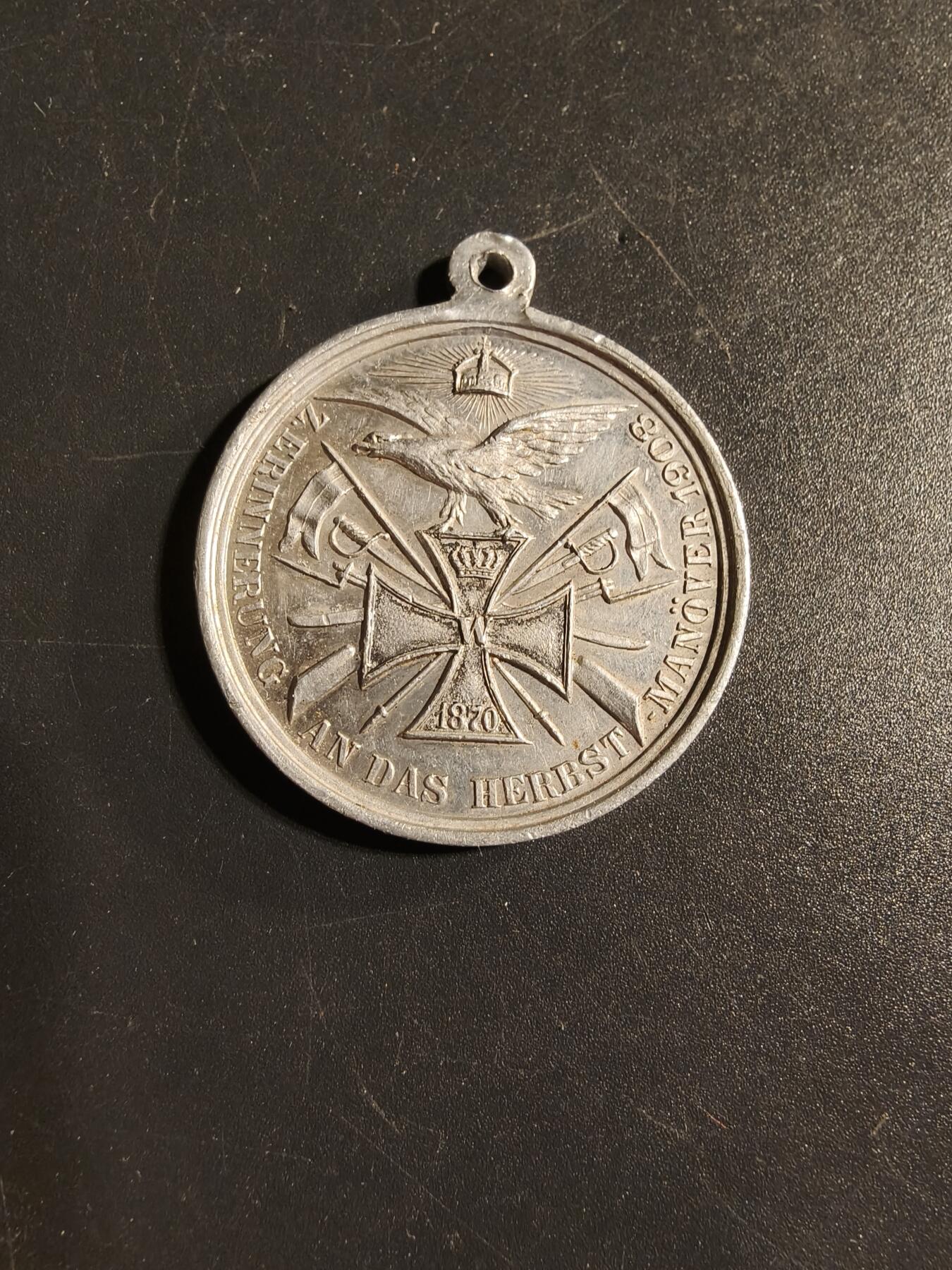 老王徽章第173期 德国汉诺威王国1870年普法战争纪念章