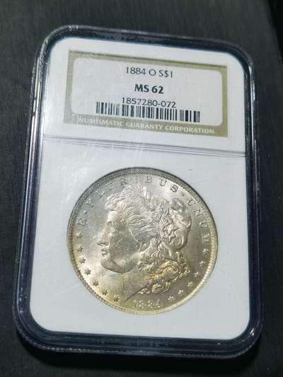 天下钱庄专场欢迎参拍 - NGC MS62 1884美国摩根一美元银币