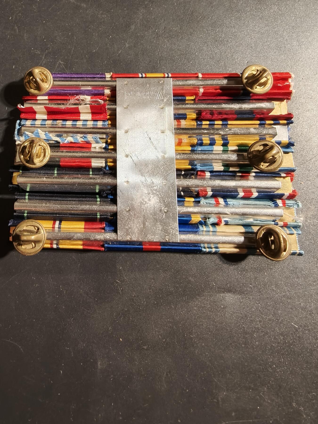 老王徽章第173期 美国海军航空兵二战亚太、菲律宾战役、韩战21R勋略    军官版带紫心