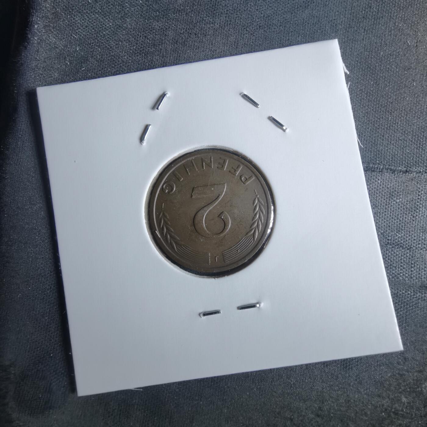 沼泽如烟--第951场 德国1966年2芬尼