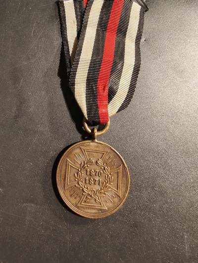 老王徽章第173期 - 德国普法战争服役奖章