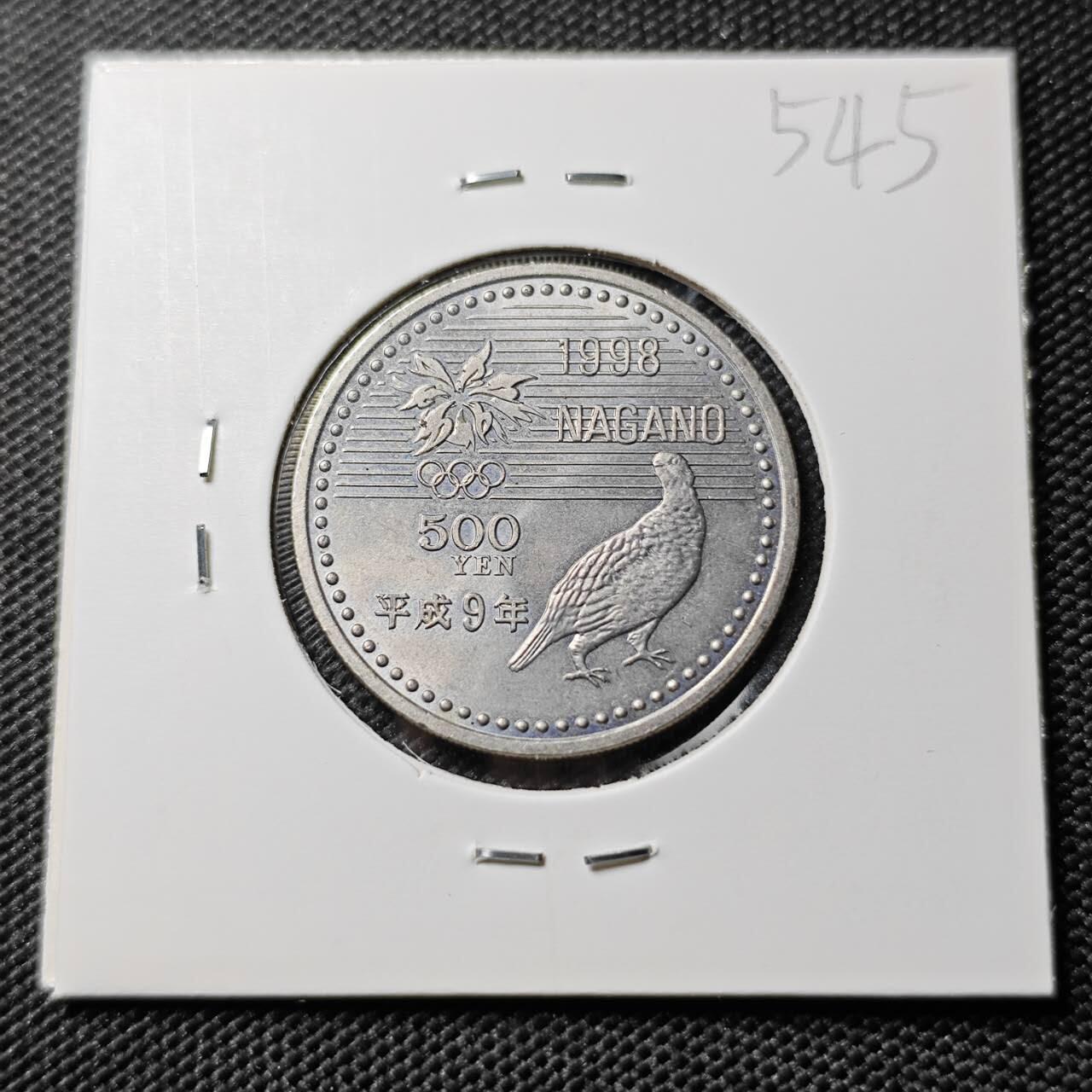 KK钱币收藏小铺 《套币 好品/批量散币专场》  2月预留时间 周末发货  日本500円纪念币 好品