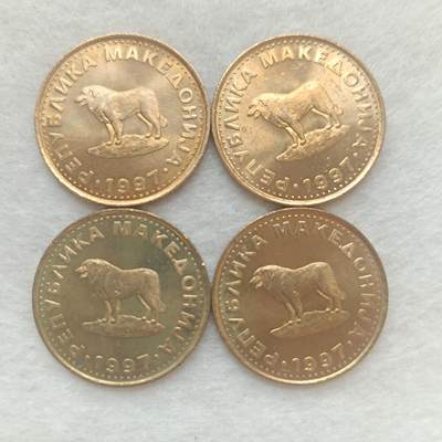 君烨收藏 0元起拍 散币场 每天一场 可留存 第21场 周日发货 - 24马其顿1元