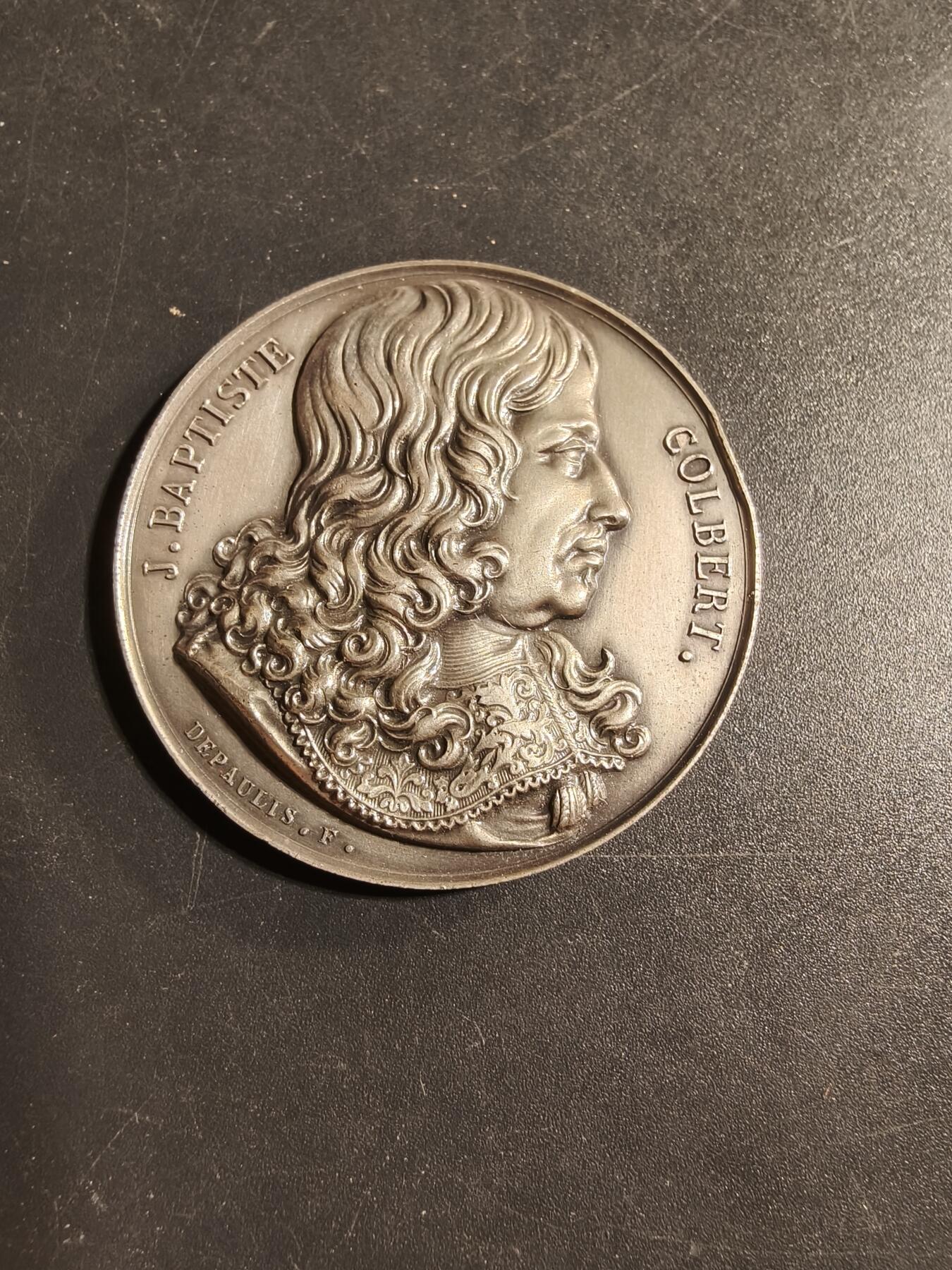 老王徽章第173期 法国兰斯工商会大银章    原盒     950银     直径41mm     重量37.3g