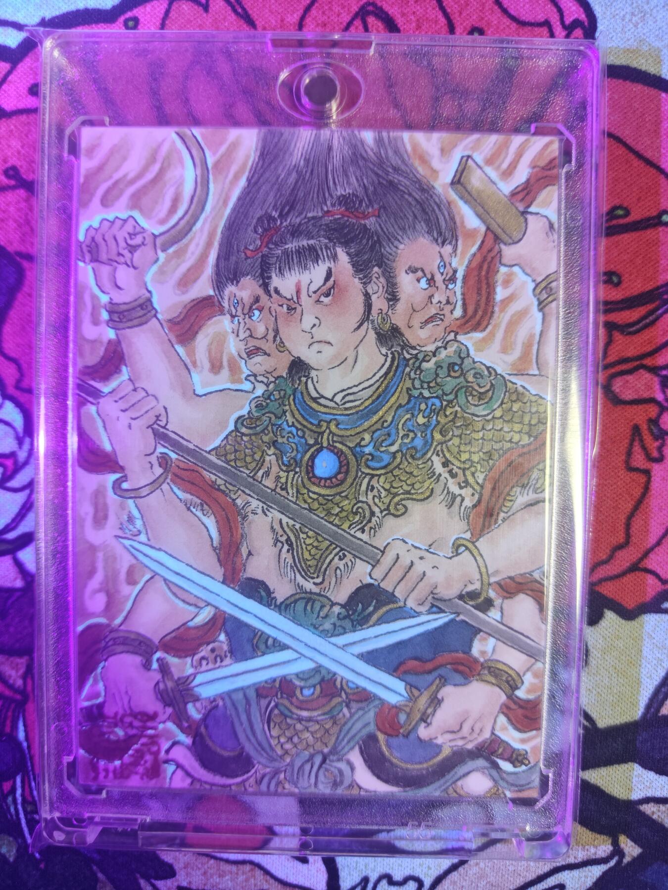 天玑星卡拍第157期《1.5周一截拍》持续收拍收评中 满赠卡需备注 【手绘卡】张先军 三坛海会大神 手绘卡