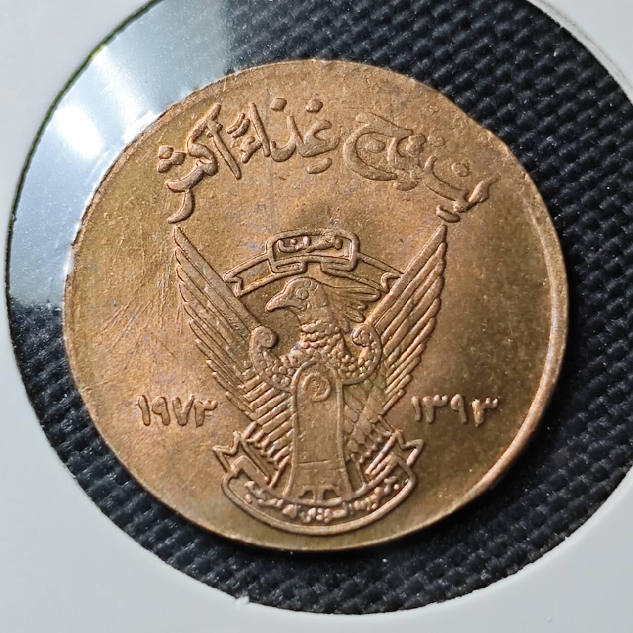 KK钱币收藏小铺 《套币 好品/批量散币专场》  2月预留时间 周末发货  苏丹5米利姆纪念币 好品铜币