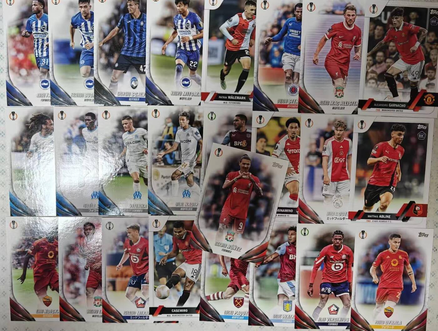 龙虎卡牌-七零场，2026首场，全场包邮！！（无佣金，周六结拍，欢迎送拍） 25张不重复 基础卡 Topps出品 